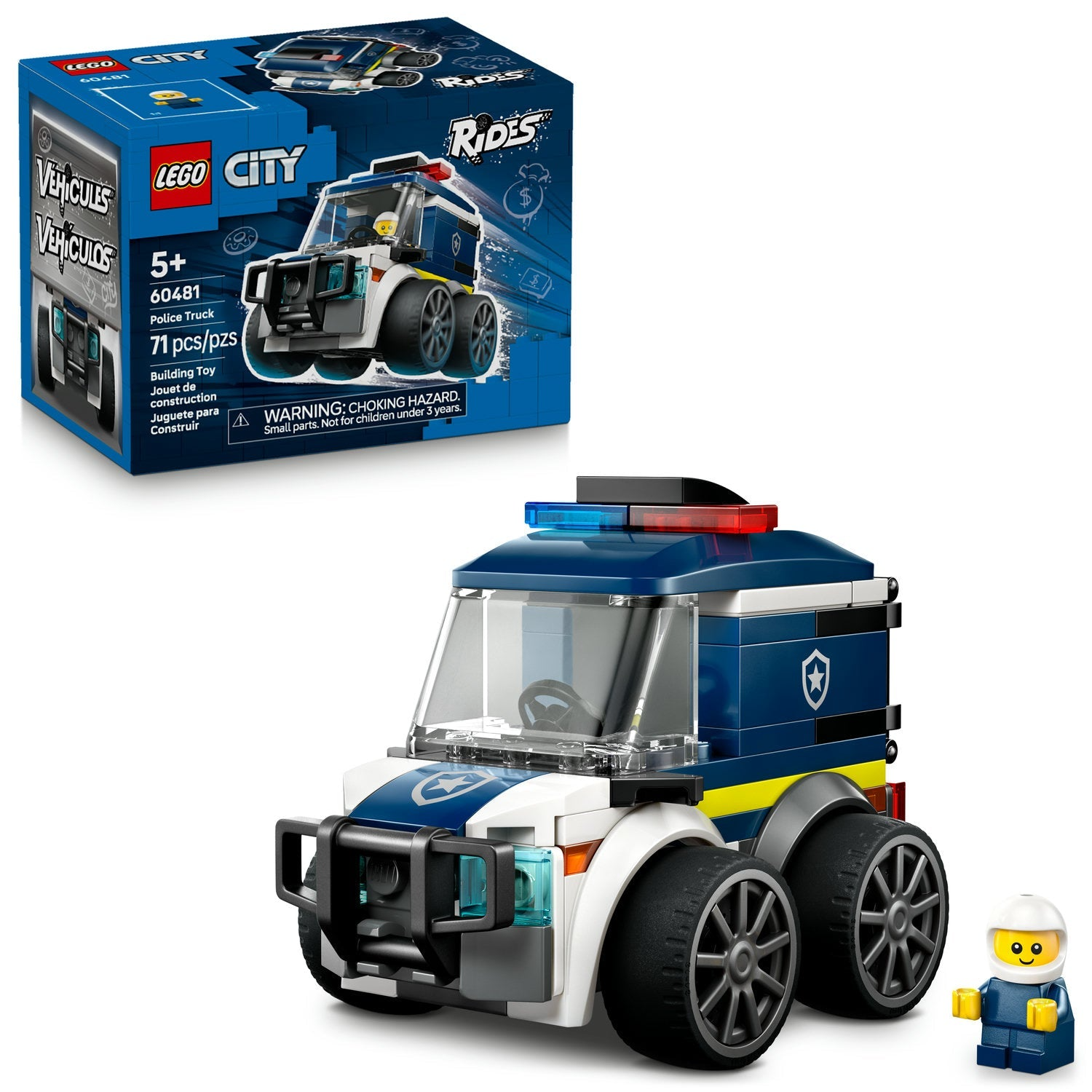 LEGO City - Véhicules – Camion de police 60481
