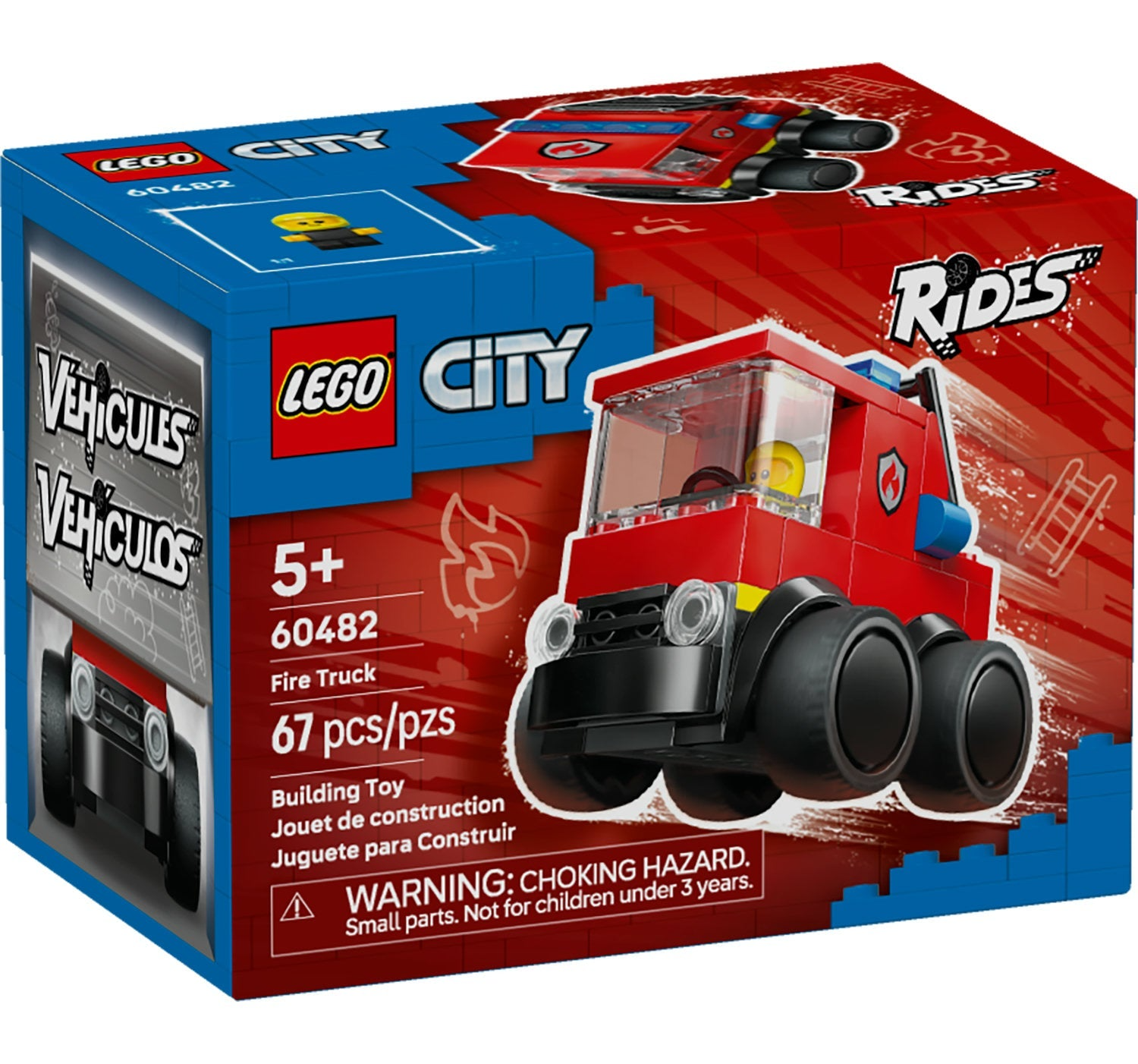 LEGO City - Véhicules – Camion de pompiers 60482