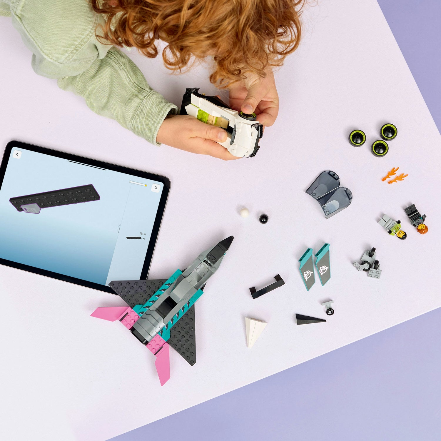 LEGO City - Jet contre voiture 60489