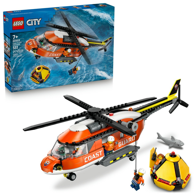 LEGO City - Hélicoptère des garde-côtes 60503