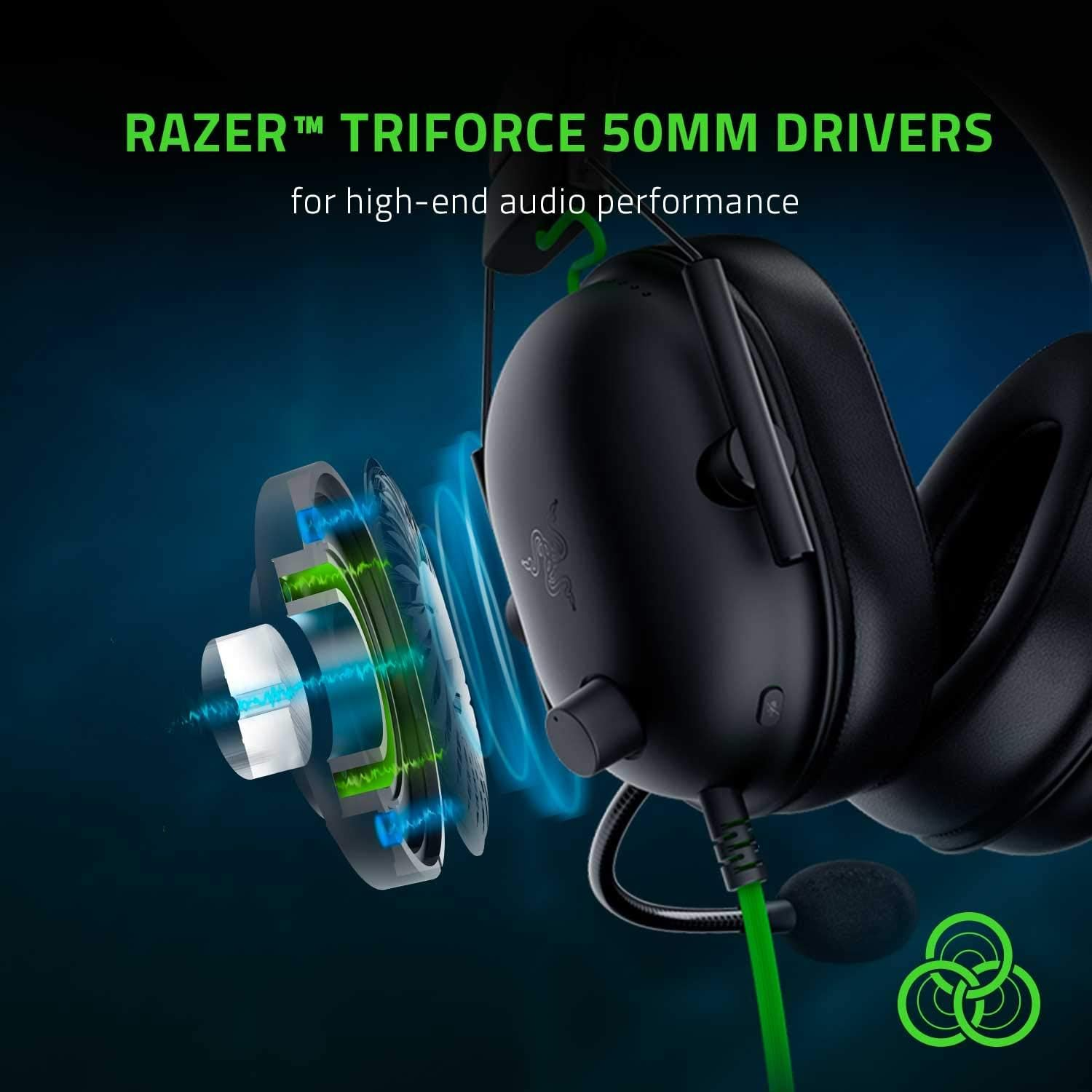 Razer BlackShark V2 X - Casque filaire (Razer Renewed)