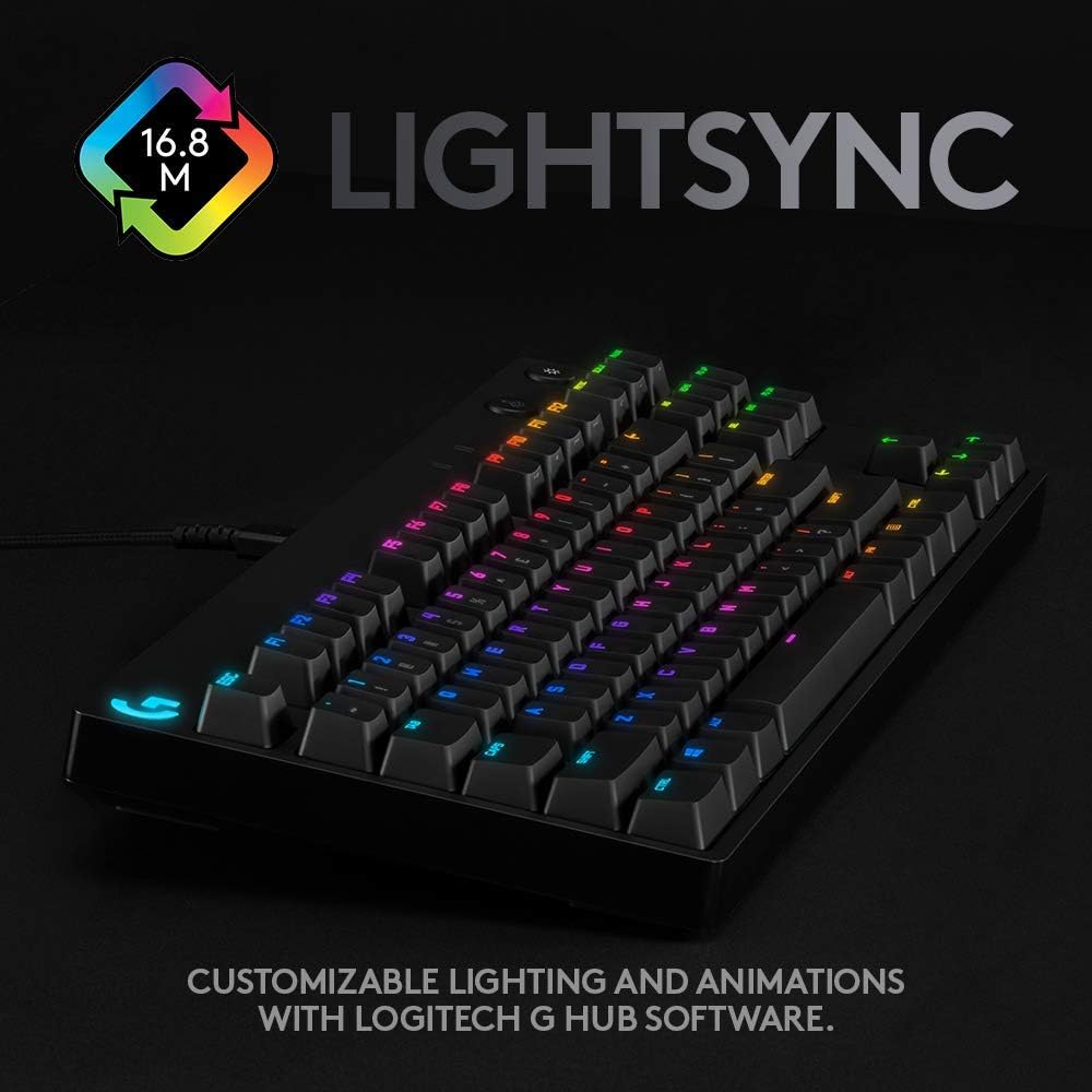 Logitech - Clavier de jeu mécanique G Pro - Clicky Blue
