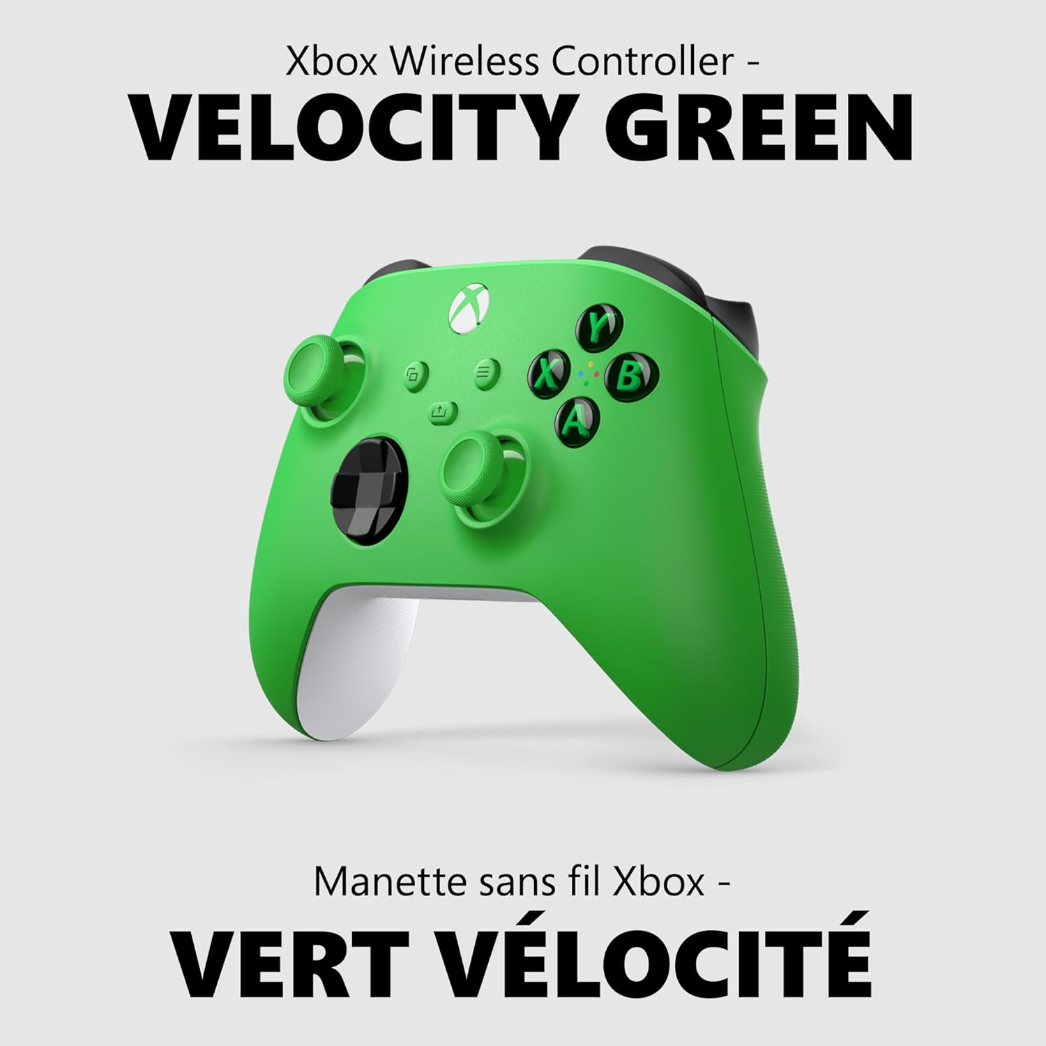 Manette sans fil Xbox Series X, couleur Velocity Green