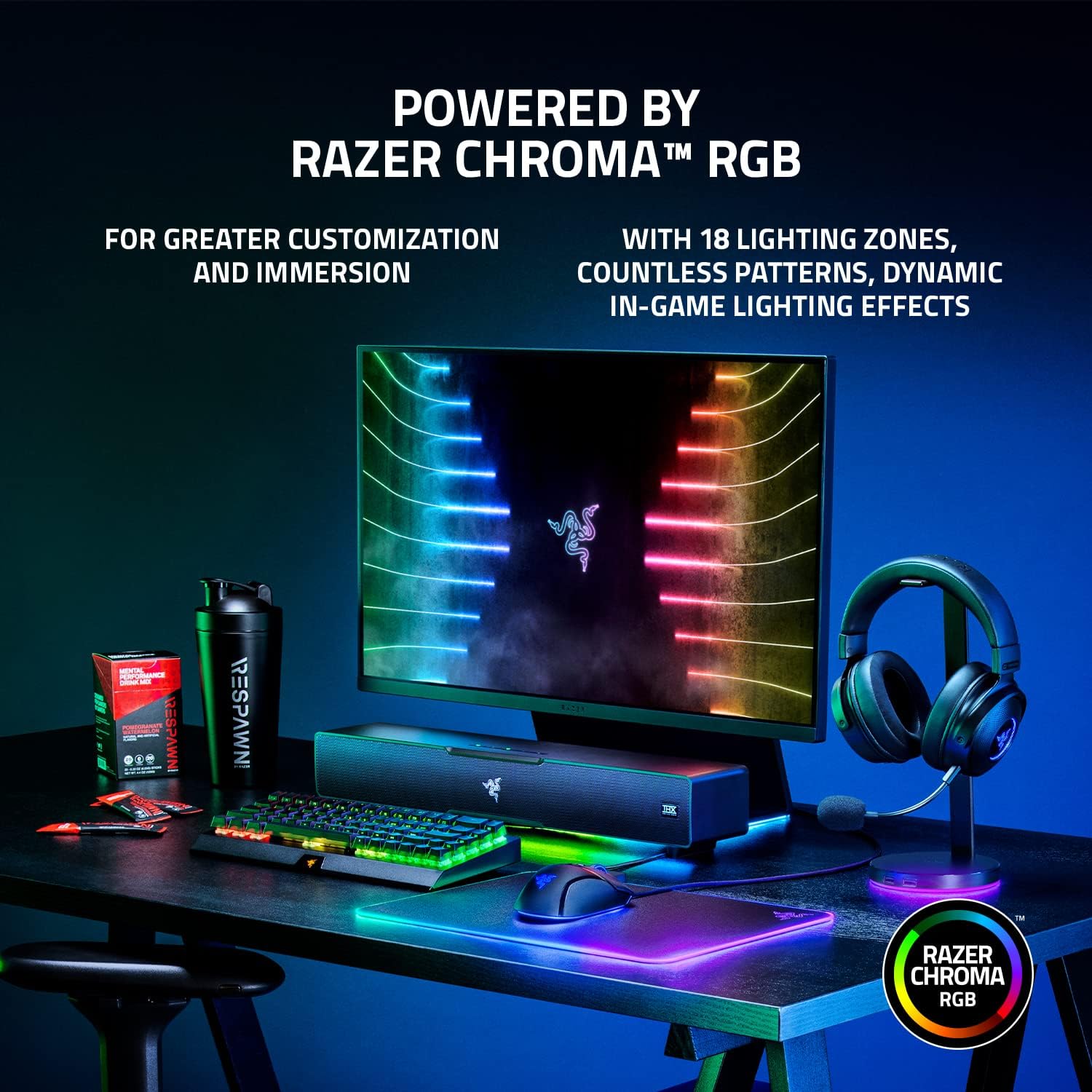 Barre de son Razer Leviathan V2 (Razer Renewed)