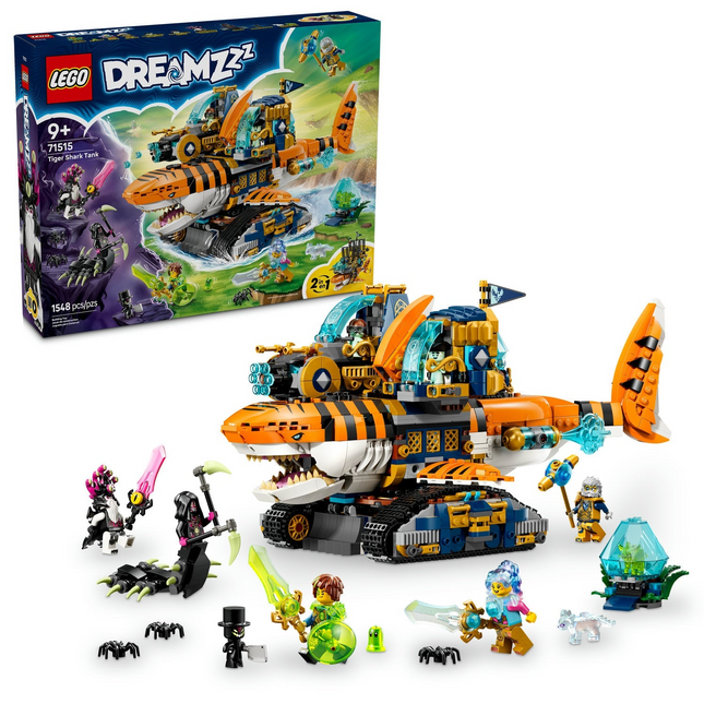 LEGO Dreamzzz - Le bassin des requins tigres 71515