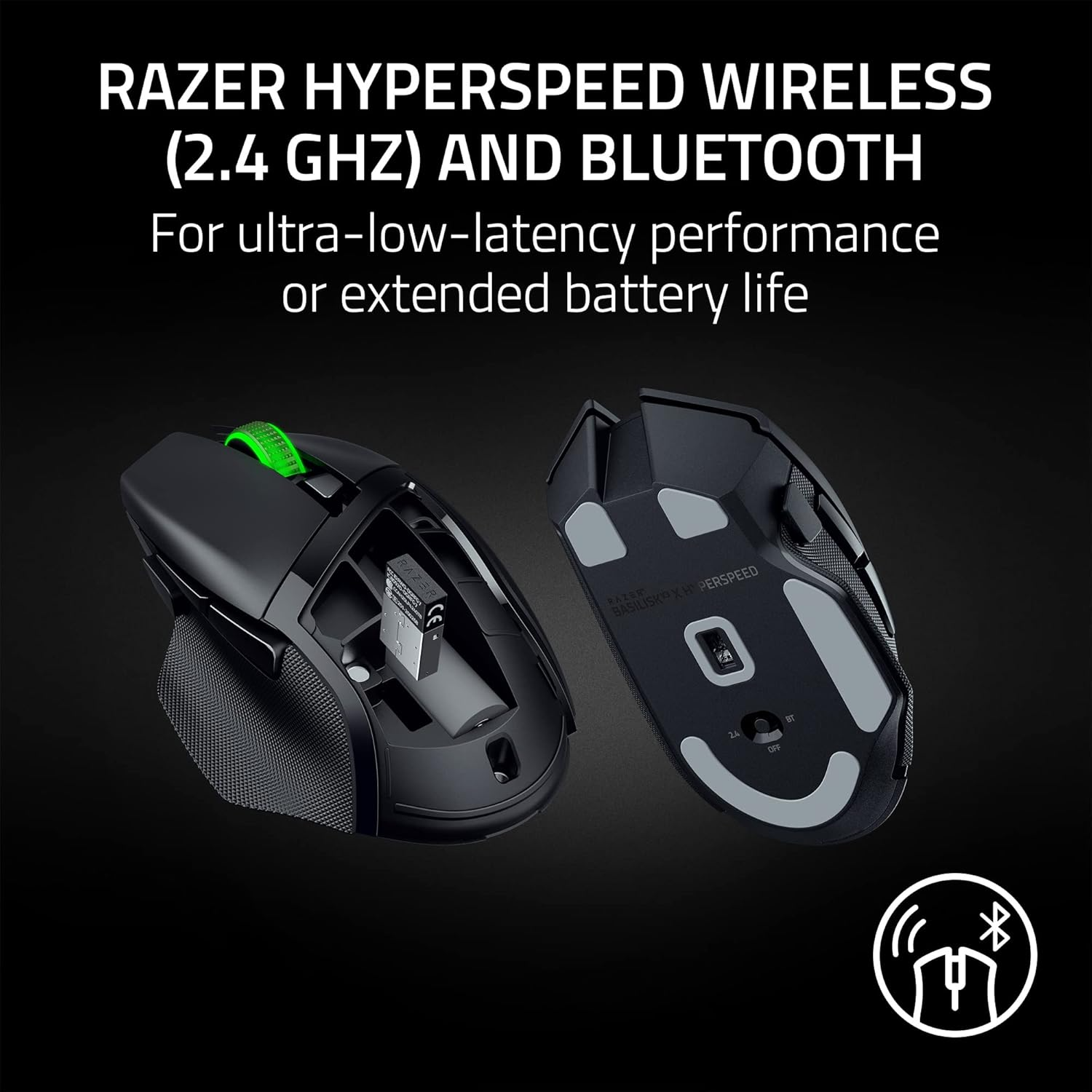 Razer Basilisk V3 X HyperSpeed (Razer Renewed)
