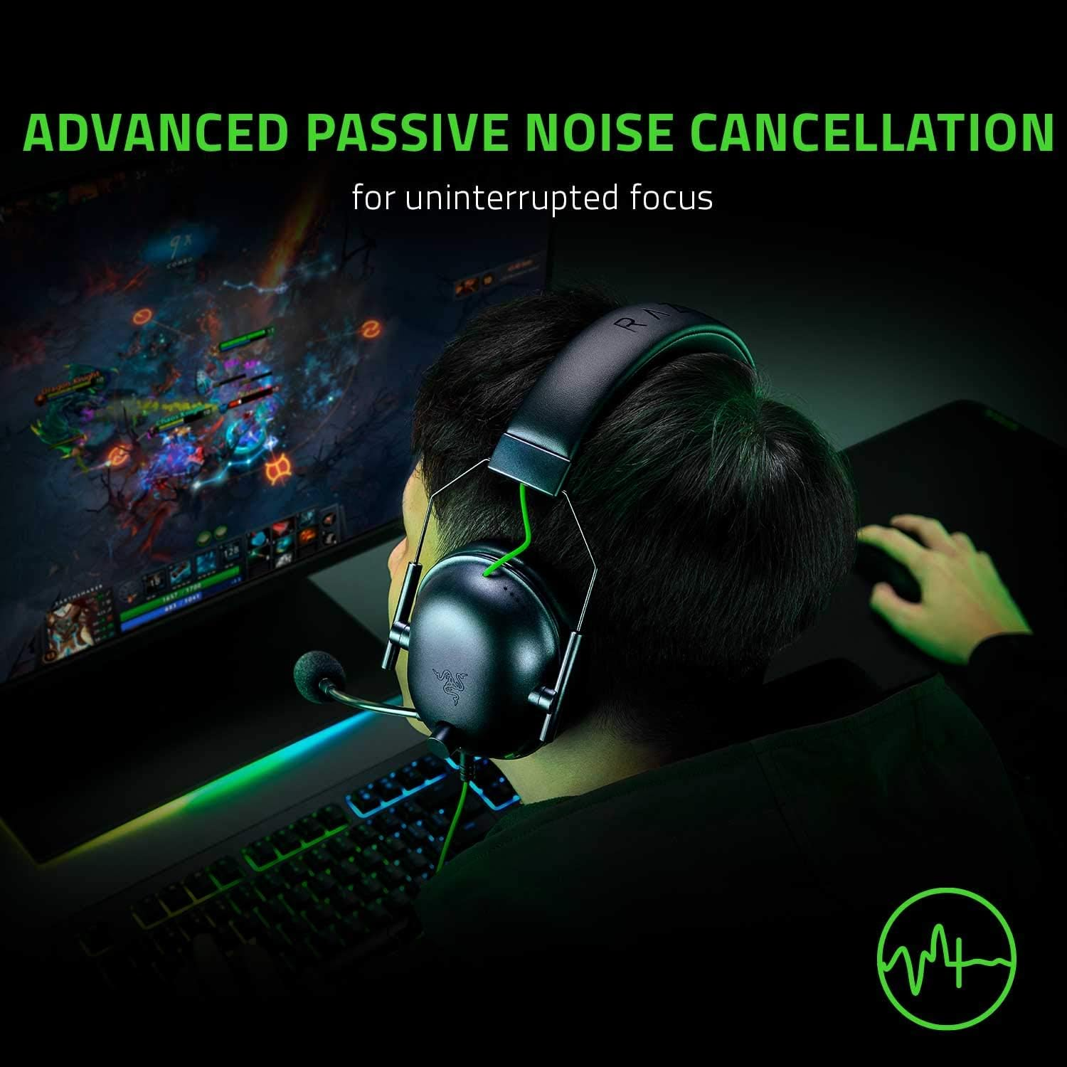 Razer BlackShark V2 X - Casque filaire (Razer Renewed)