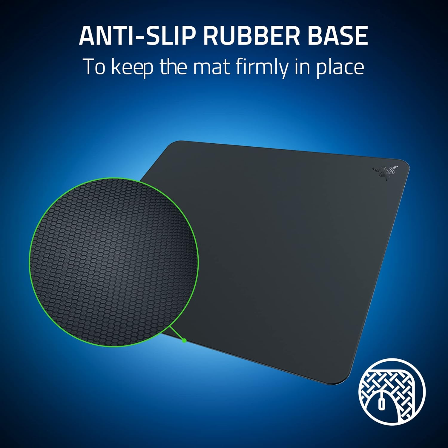 Tapis de souris de jeu Razer Atlas en verre trempé (Razer Renewed)