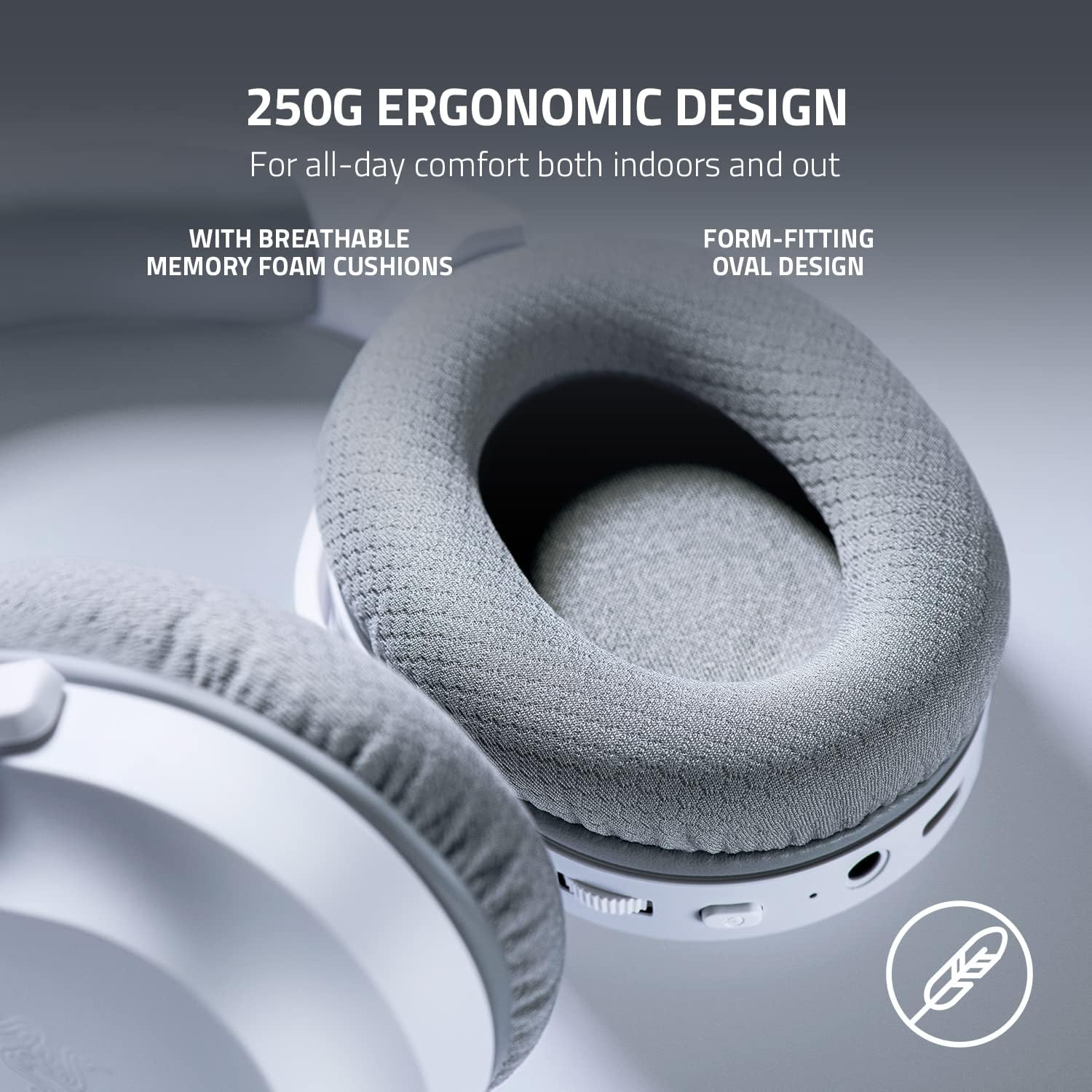 Razer Barracuda X (2022) - Casque sans fil multiplateforme pour jeux et mobiles - Blanc