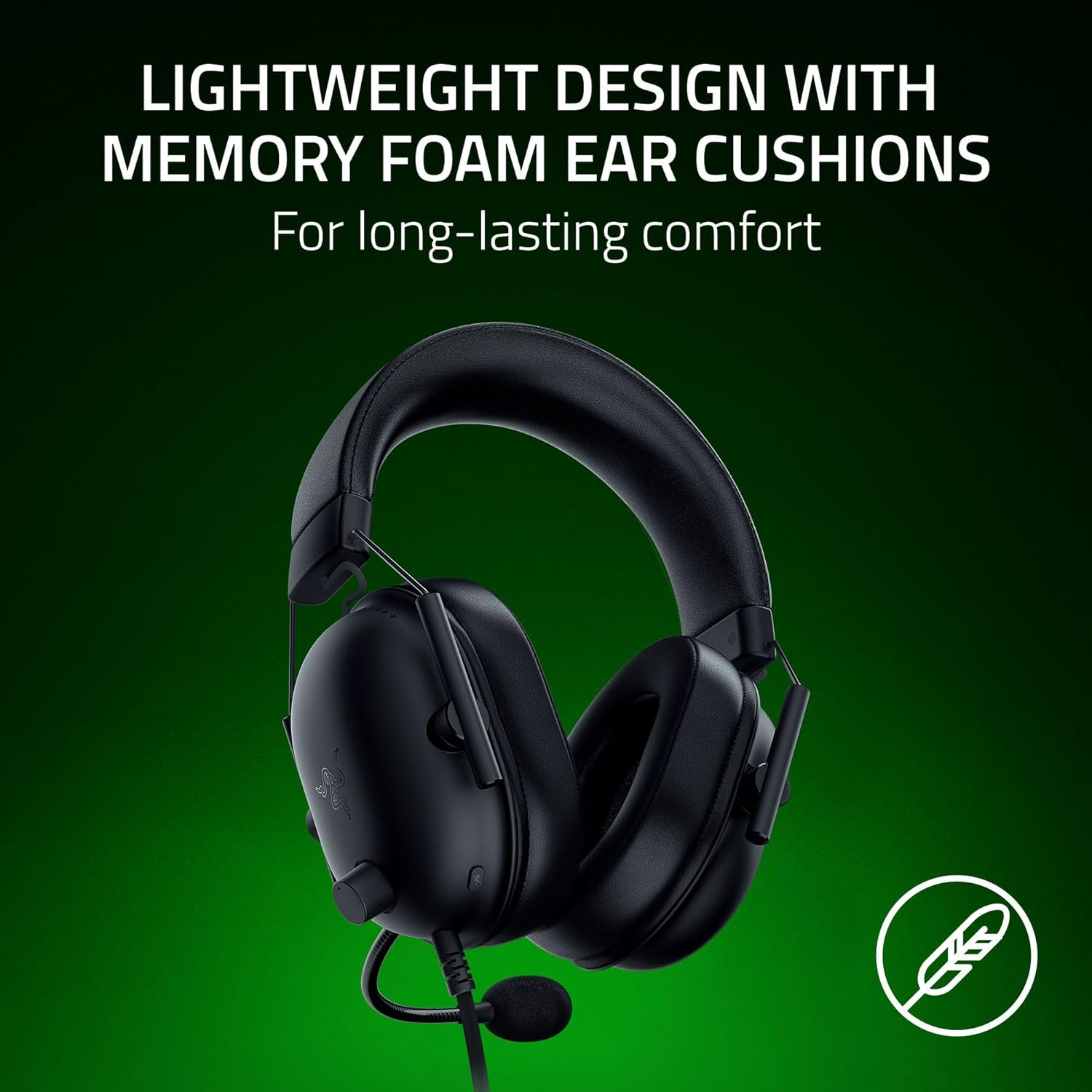 Razer BlackShark V2 X (Licence Xbox) Noir (Razer Renewed)