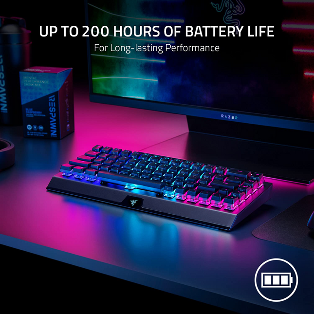 Razer BlackWidow V4 Mini HyperSpeed (Razer Renewed)