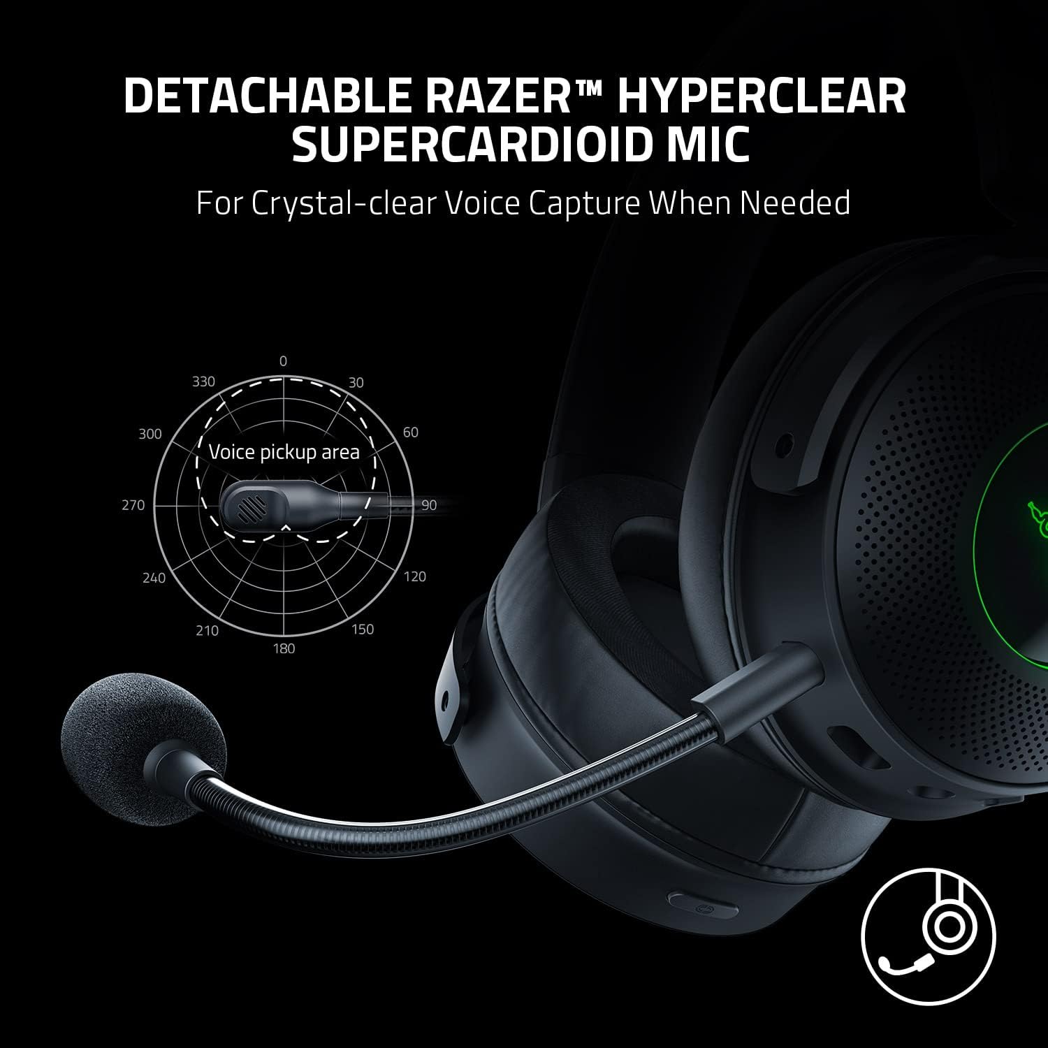 Razer Kraken V3 Pro - Casque de jeu sans fil (Razer Renewed)