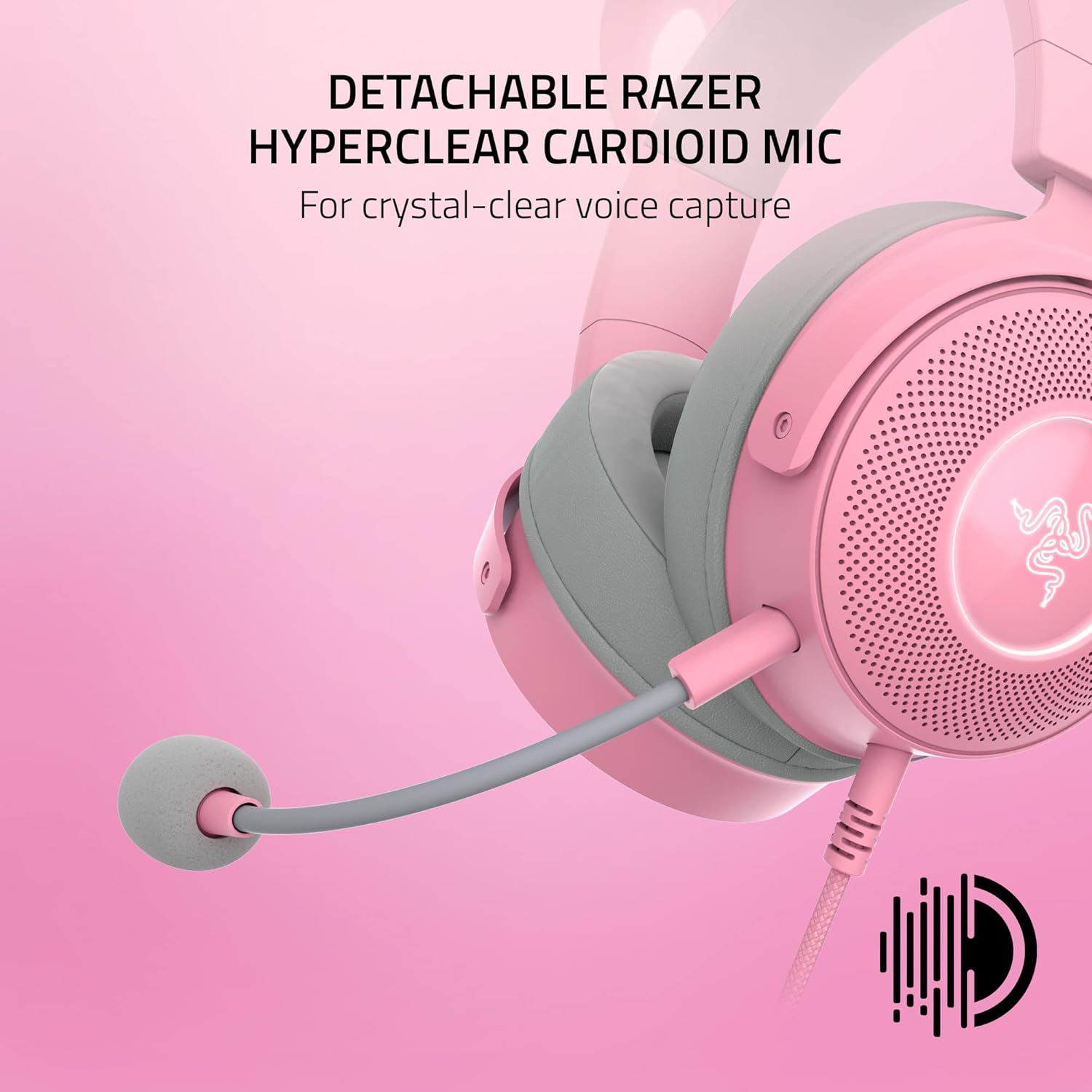 Razer Kraken Kitty V2 Pro Quartz (Razer Renewed)
