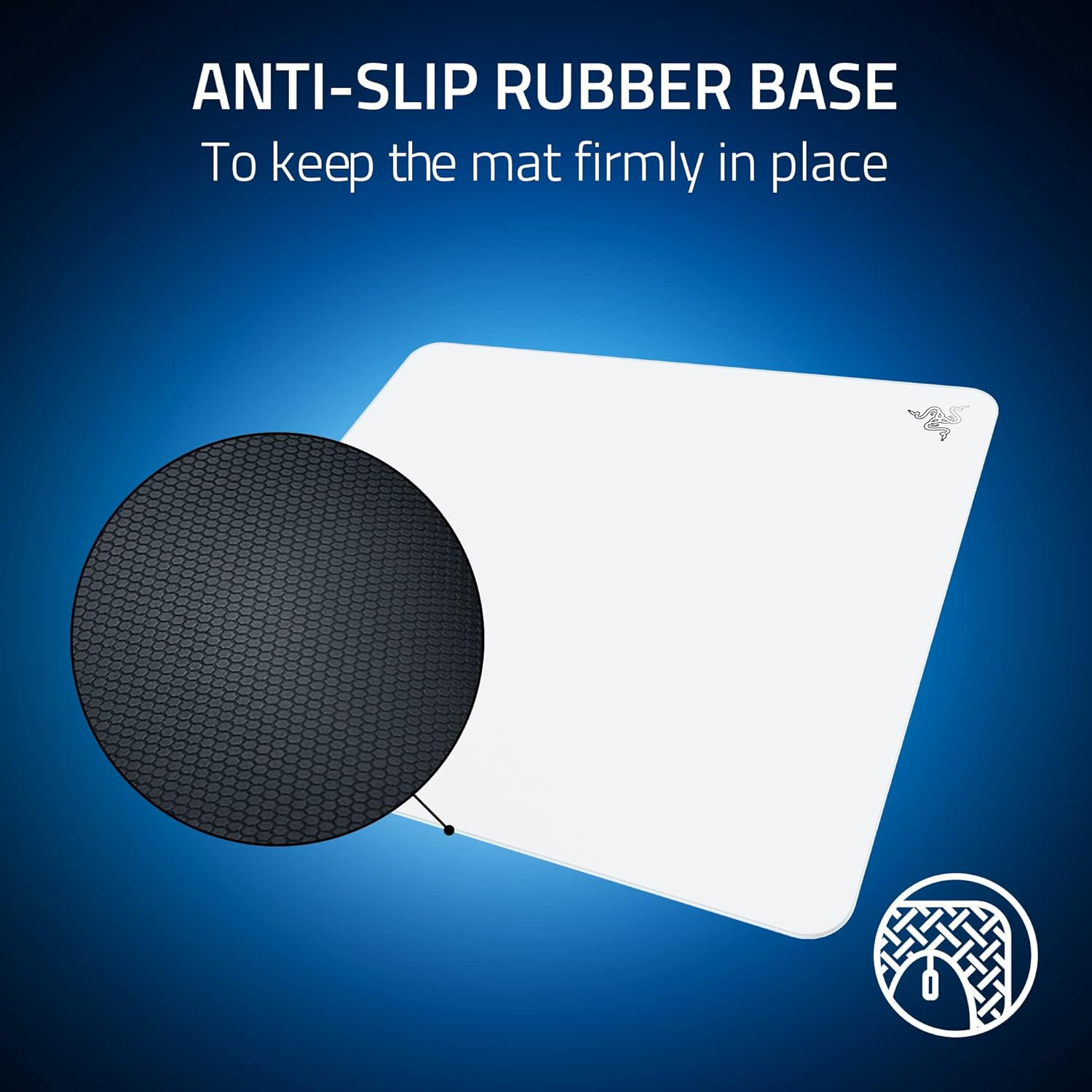 Tapis de souris de jeu Razer Atlas en verre trempé (Razer Renewed)
