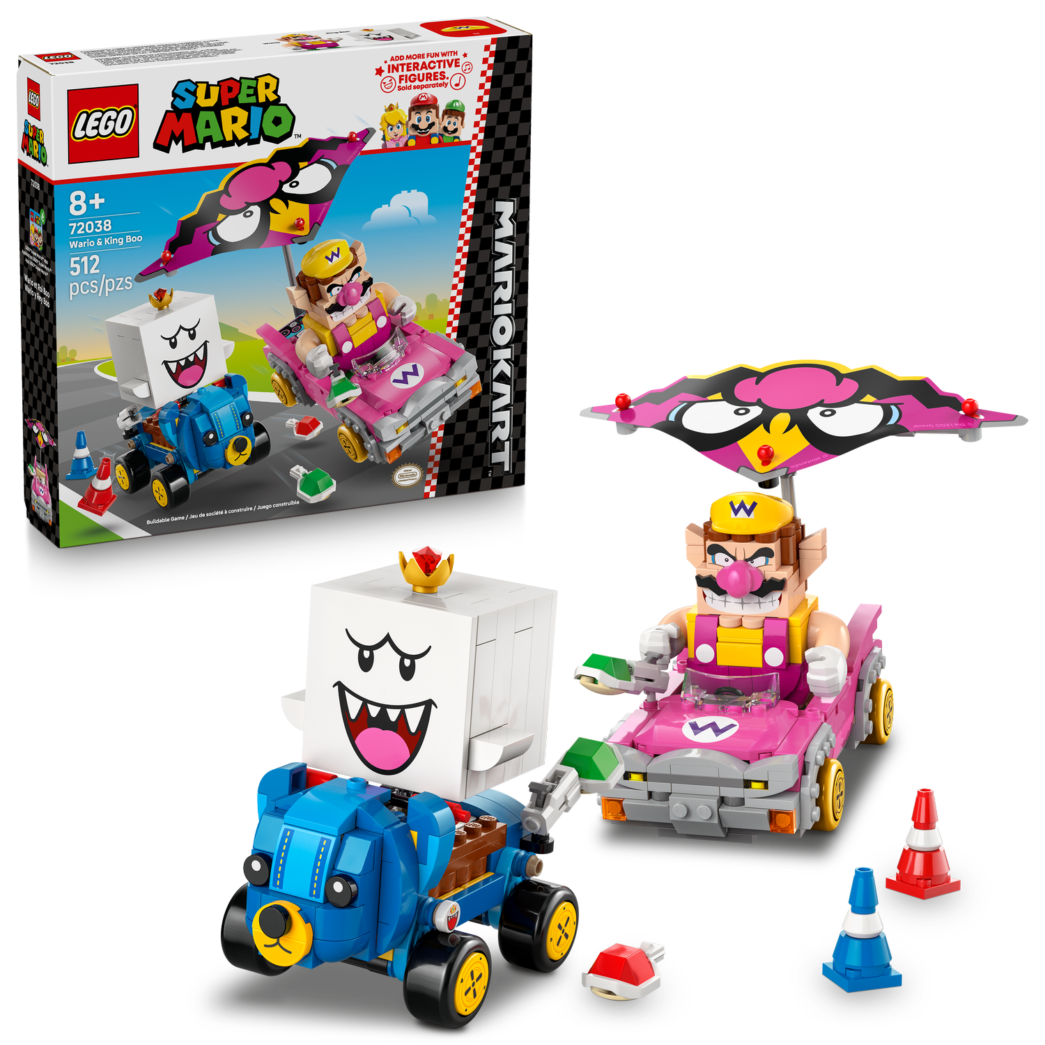 LEGO Mario Kart™ – Wario et King Boo 72038