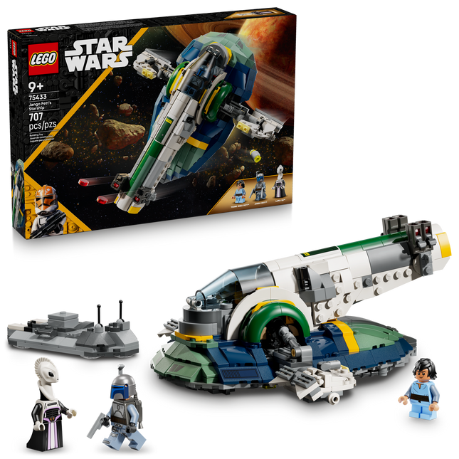 LEGO Star Wars - Le vaisseau spatial de Jango Fett 75433