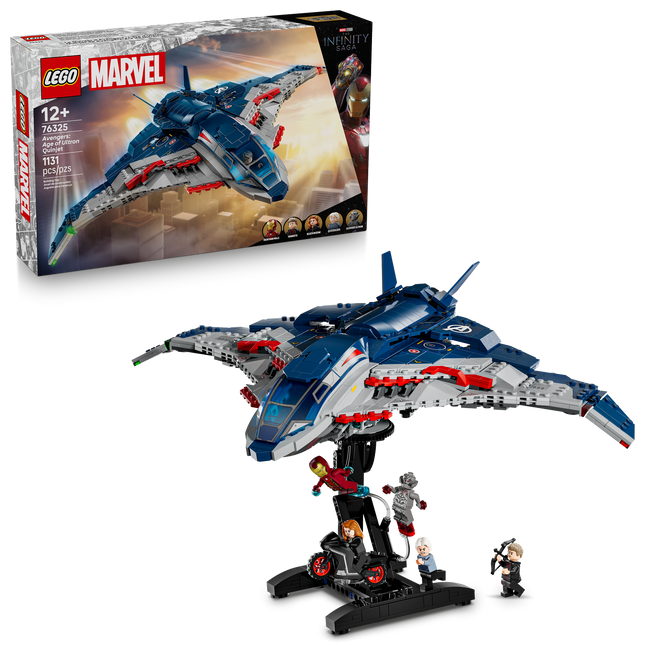 LEGO Marvel - Avengers : L'ère d'Ultron Quinjet 76325