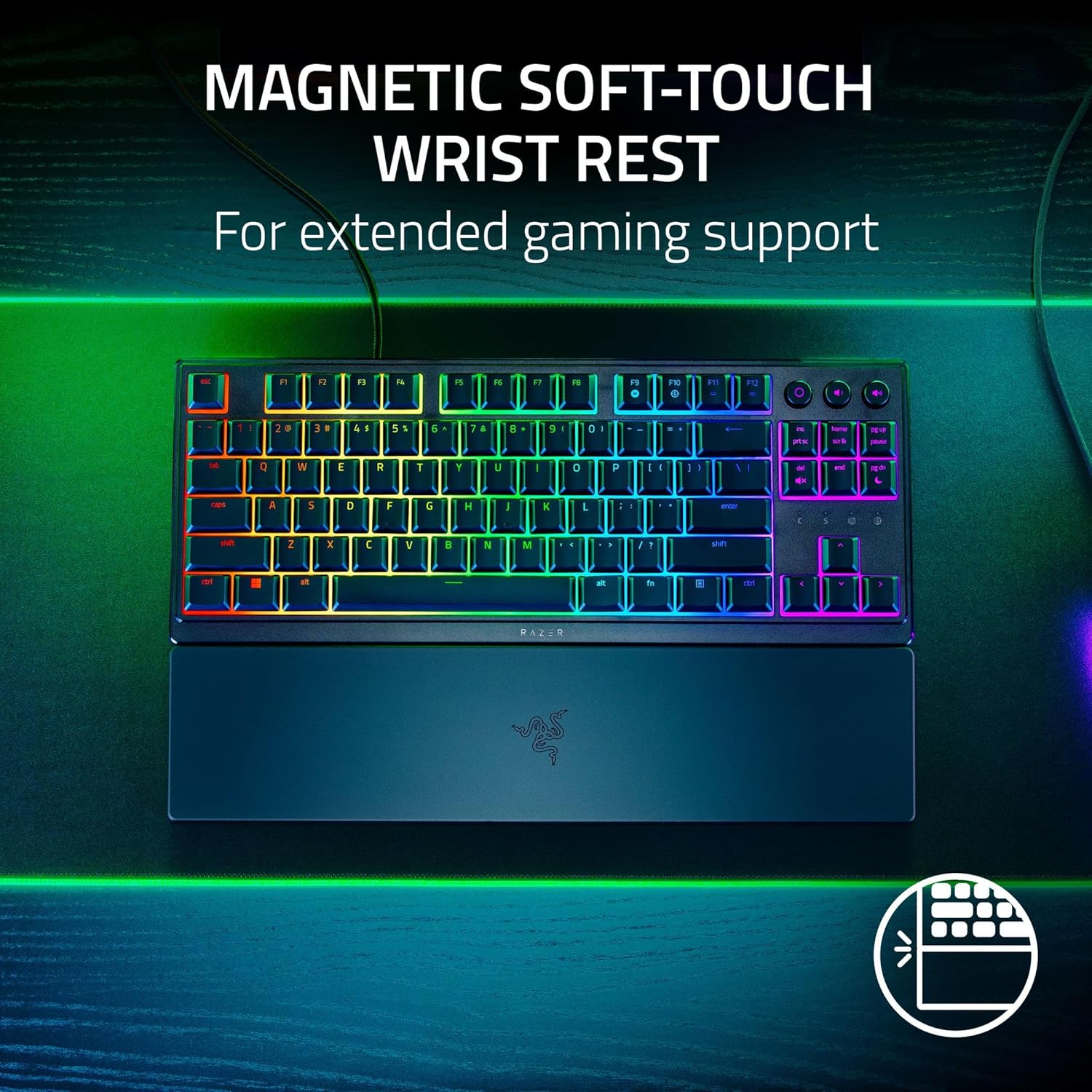 Clavier de jeu Razer Ornata V3 TKL (Razer Renewed)