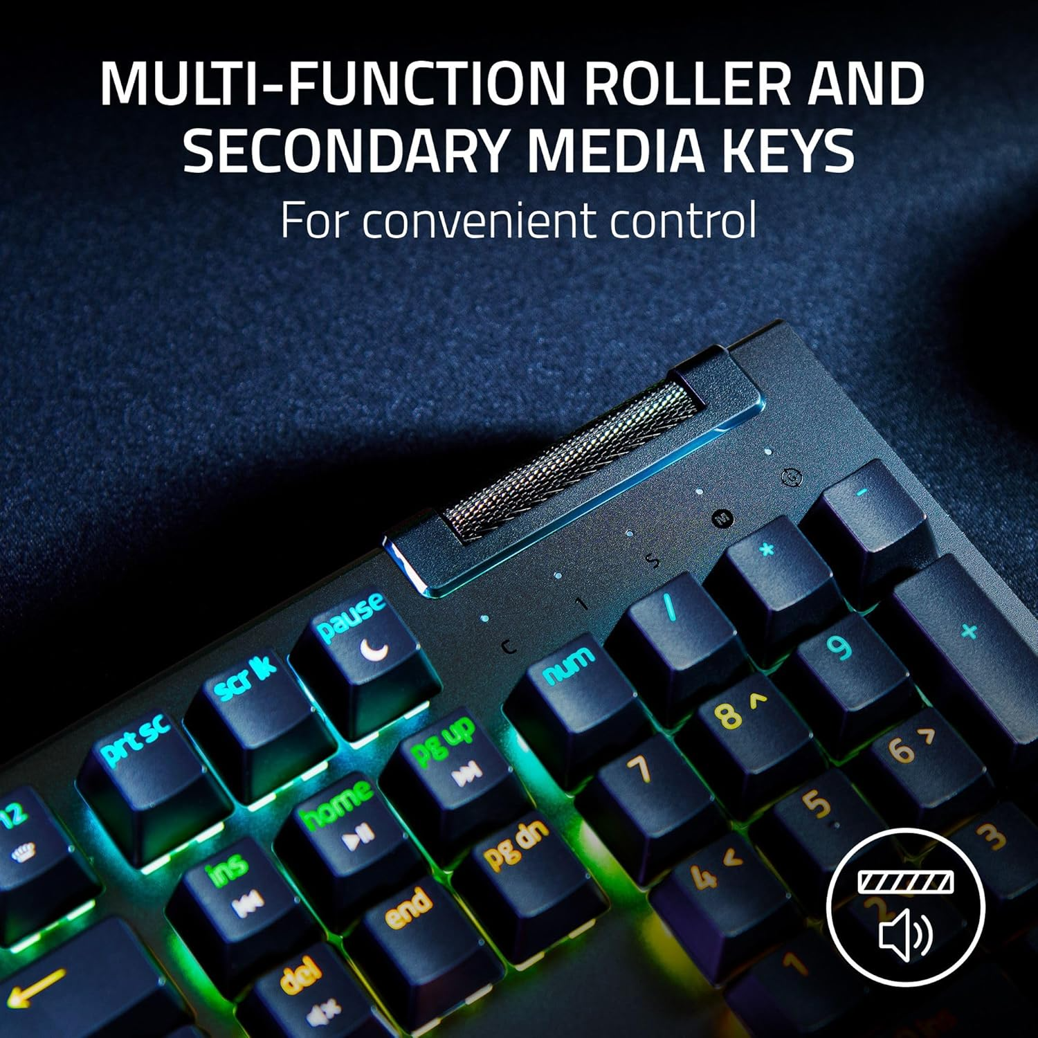 BlackWidow V4 X (Switch vert) (Razer Renewed)