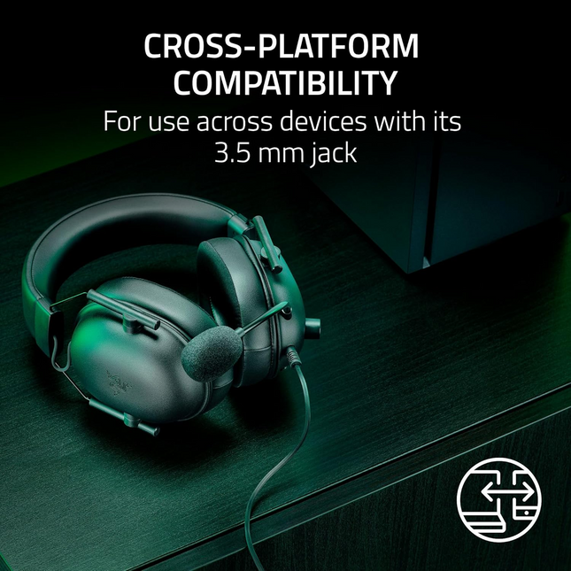 Razer BlackShark V2 X (Licence Xbox) Noir (Razer Renewed)