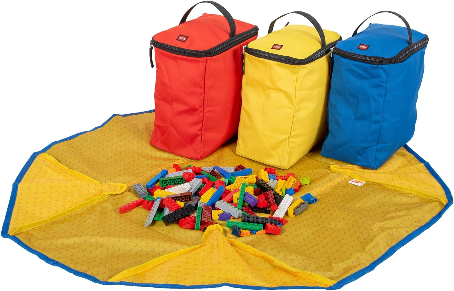 RANGEMENT LEGO ORGANISEUR 4 PIÈCES SAC ET TAPIS DE JEU CTT0048-959