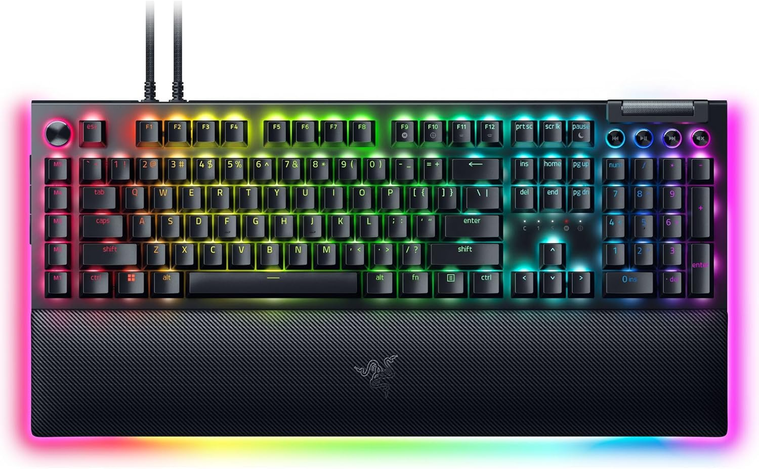 Razer BlackWidow V4 Pro (Switch vert) (Razer Renewed)