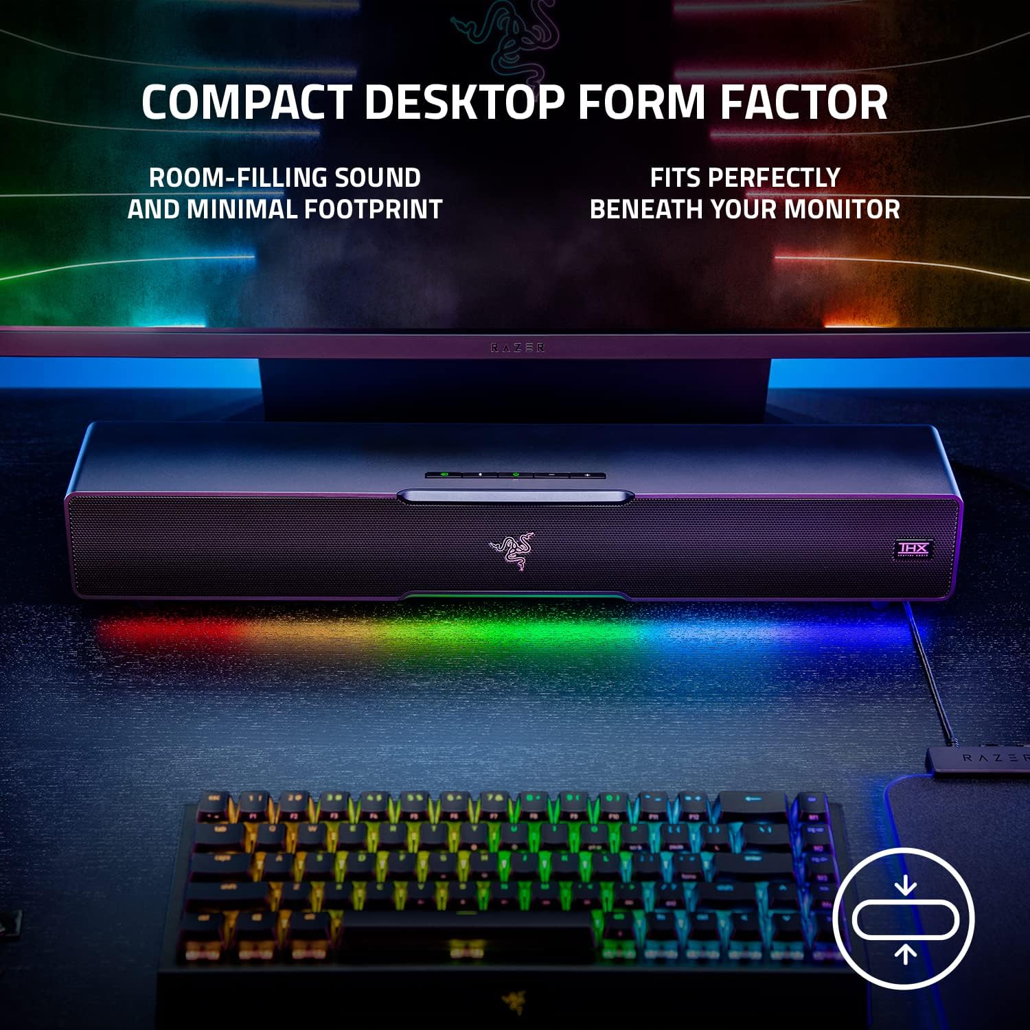 Barre de son Razer Leviathan V2 (Razer Renewed)