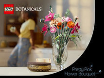 LEGO Botanical - Joli bouquet de fleurs roses 10342