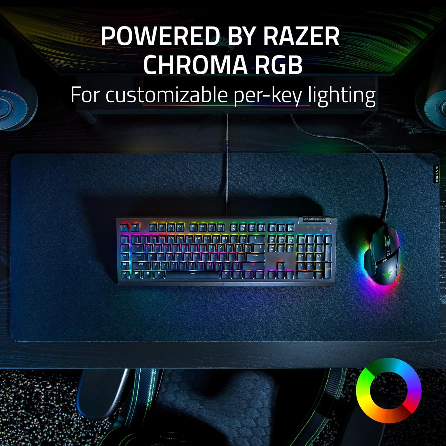 BlackWidow V4 X (Switch vert) (Razer Renewed)