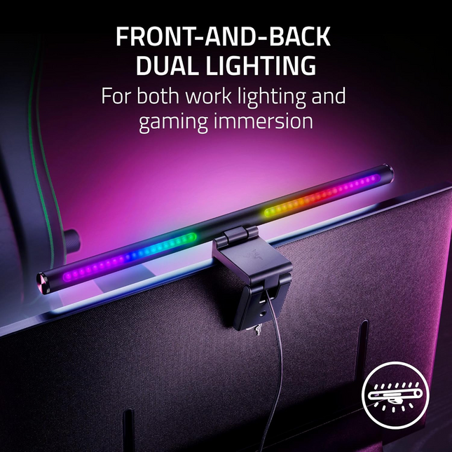 Barre lumineuse LED pour moniteur Razer Aether (Razer Renewed)