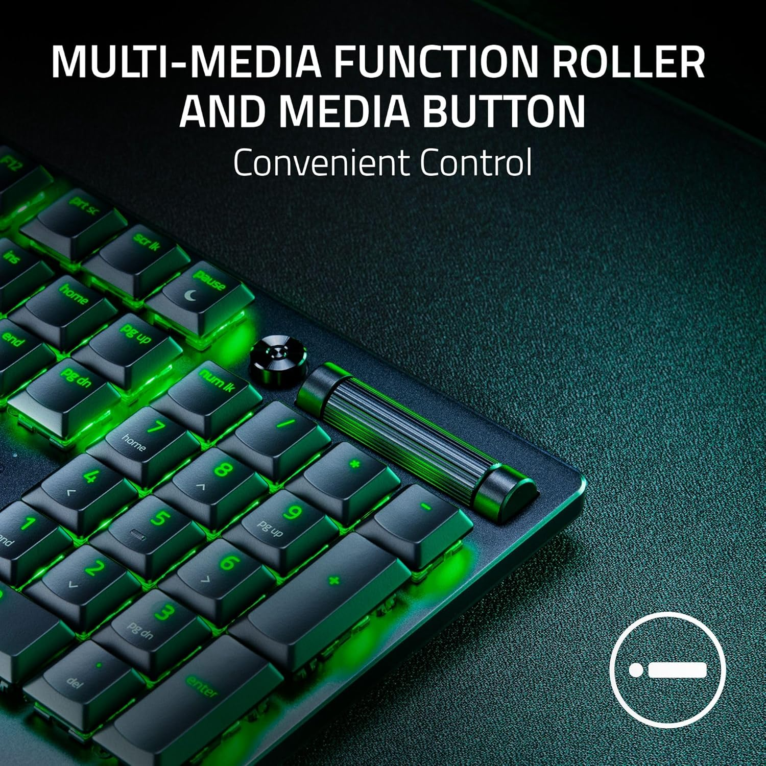 Razer DeathStalker V2 (Linear Red) (Razer Renewed)