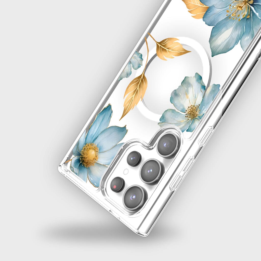Fleur bleue - Samsung S25 Ultra