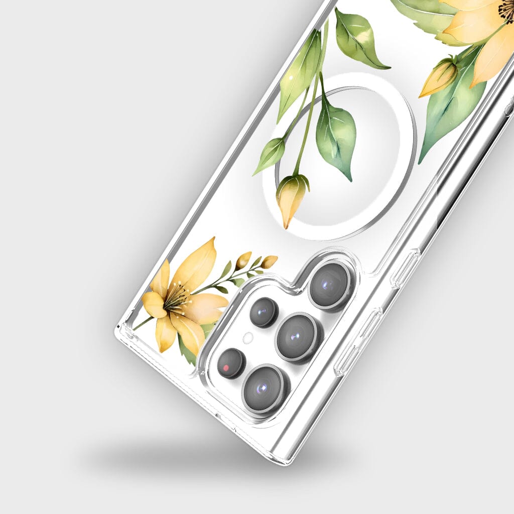 Fleurs sauvages jaunes - Samsung S25 Ultra