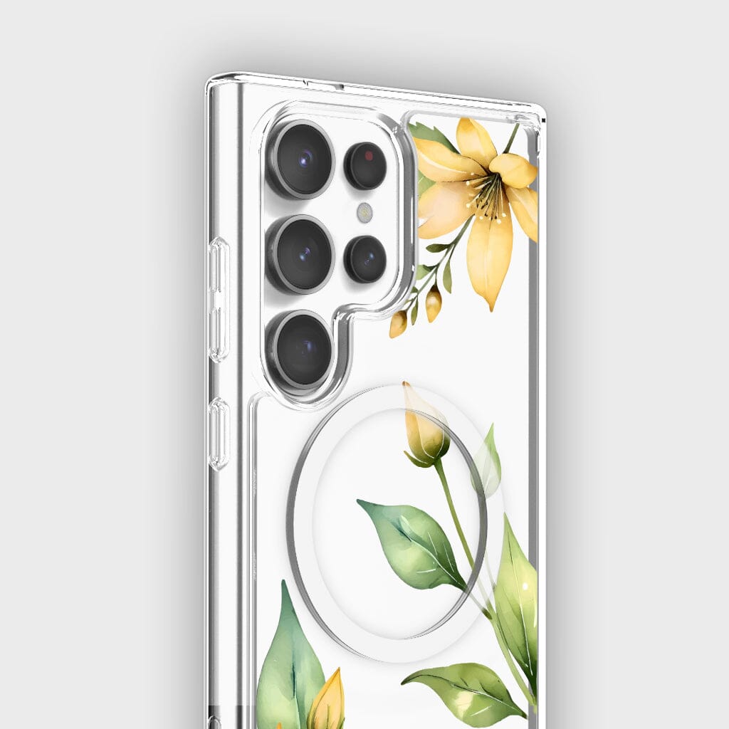 Fleurs sauvages jaunes - Samsung S25 Ultra
