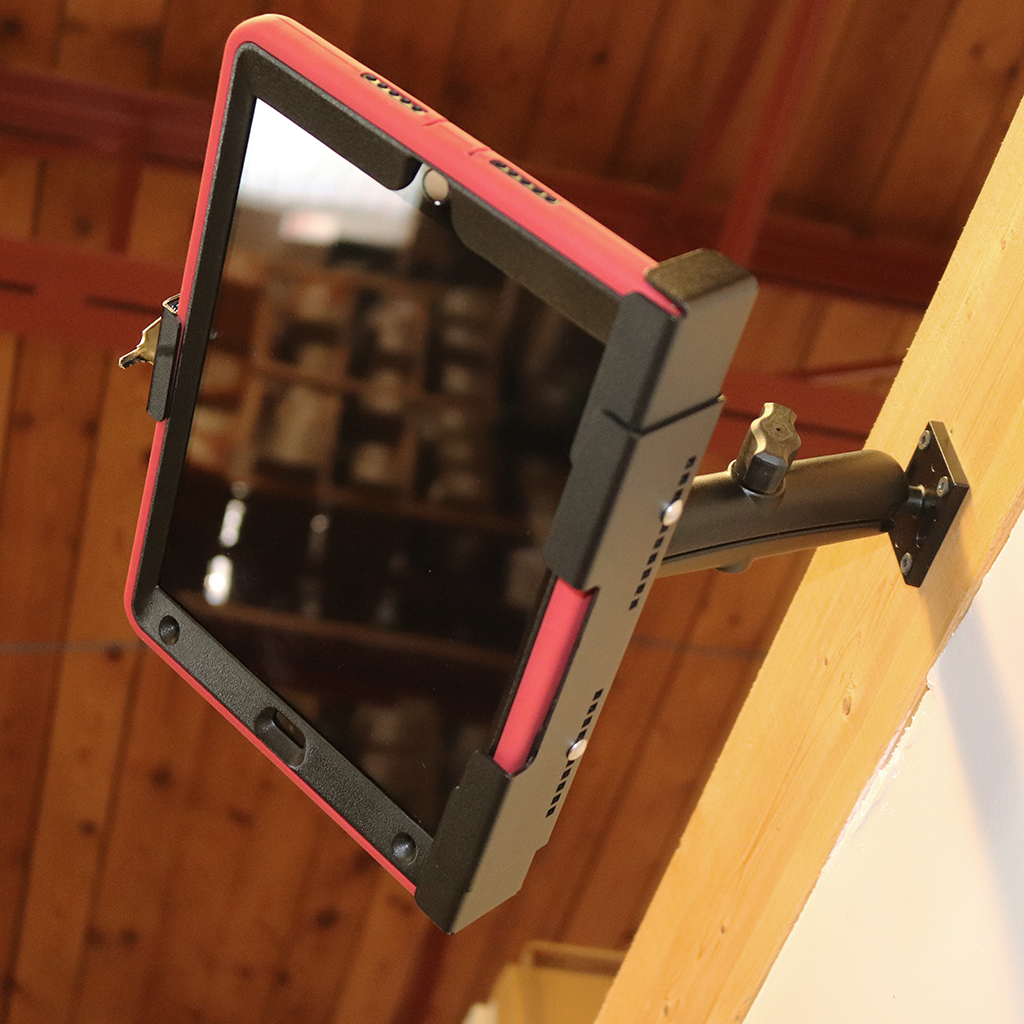 Support de fixation pour tablette iPad « Mighty Mount AMPS » pour camionnettes et flottes