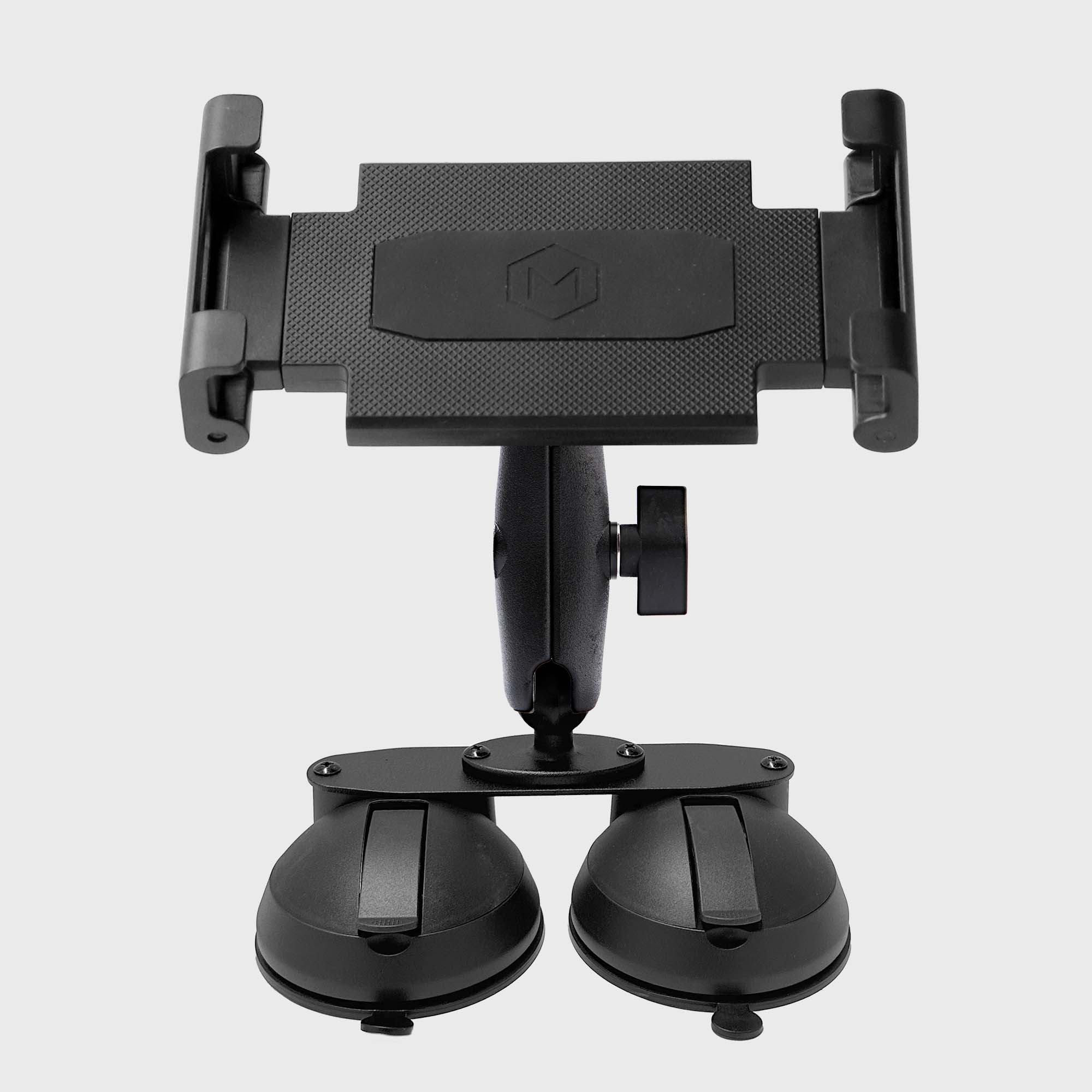 Support de voiture Mighty Mount à double ventouse pour iPad et tablettes, destiné aux camions et aux flottes