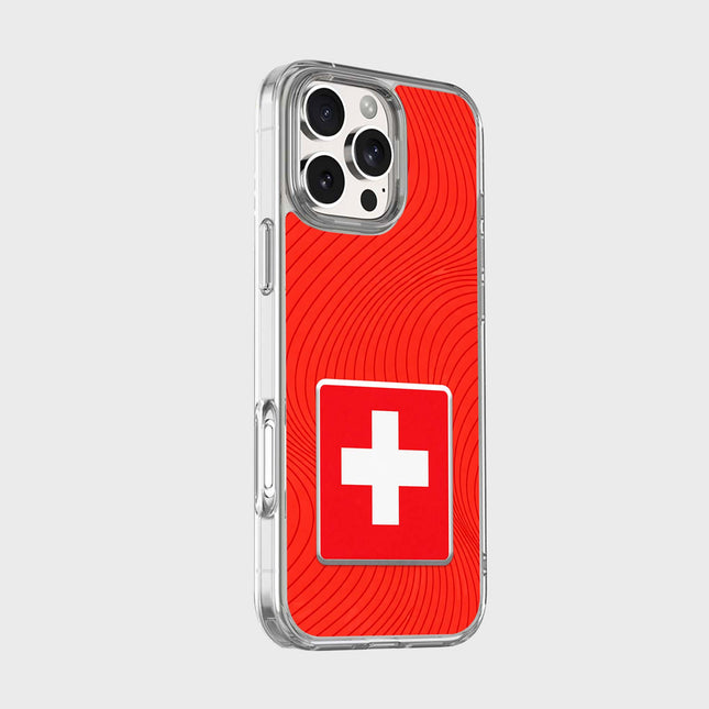 Étui pour iPhone 16 Pro Édition Suisse