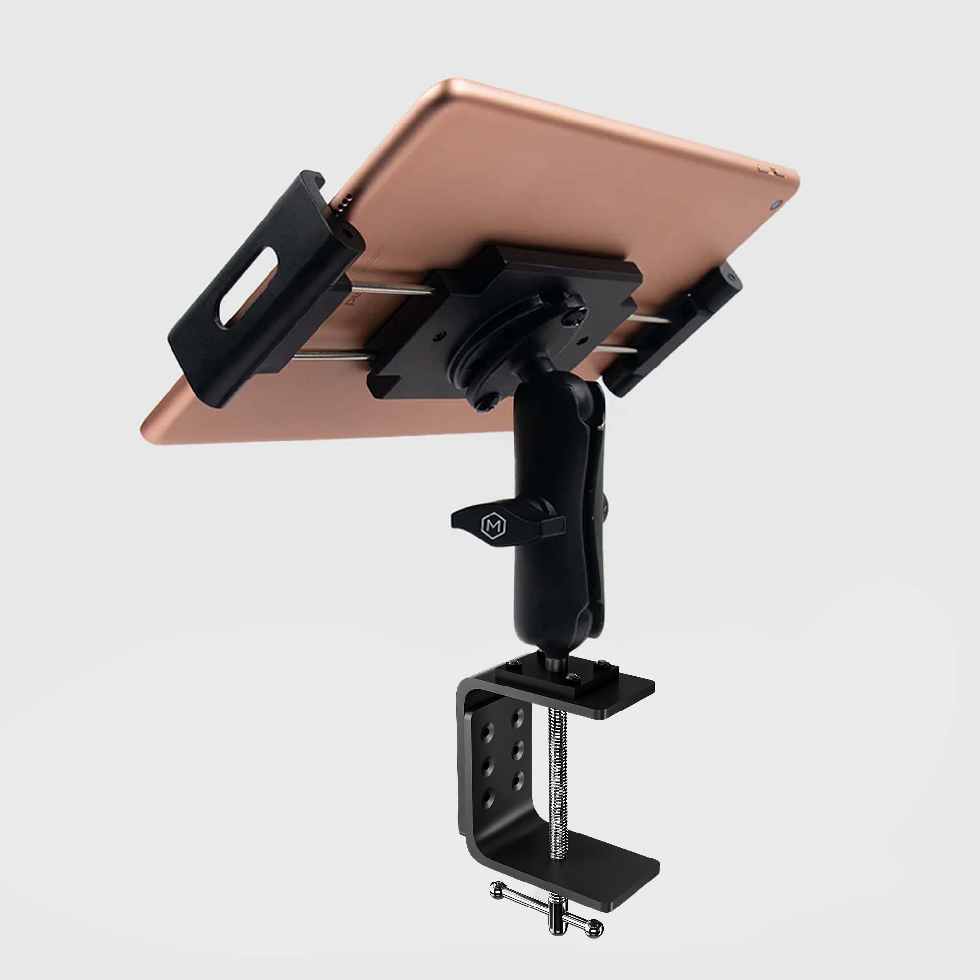 Mighty Mount™ Support de bureau et de table très résistant pour tablette, iPad, téléphone.