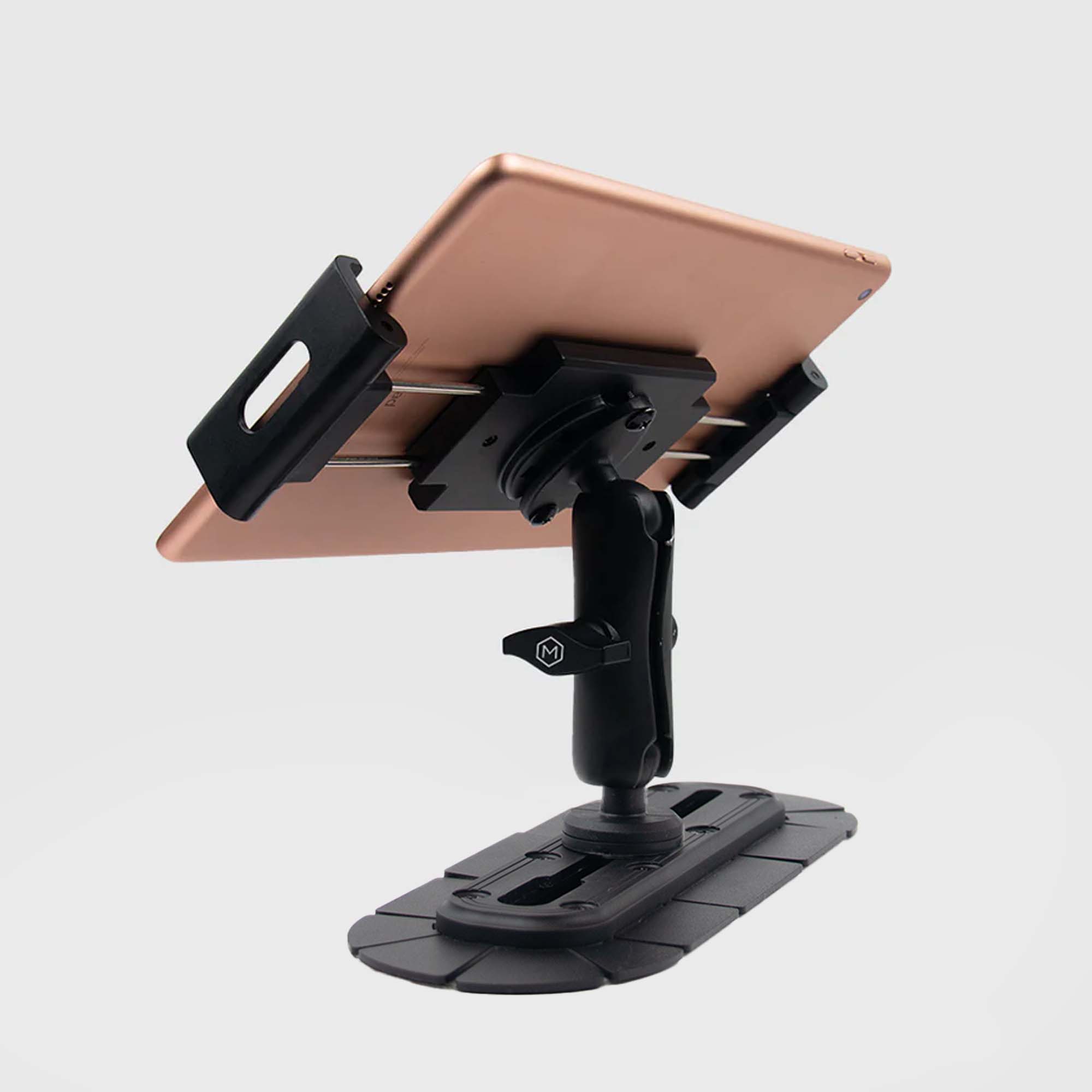 Support pour iPad avec fixation adhésive industrielle VHB