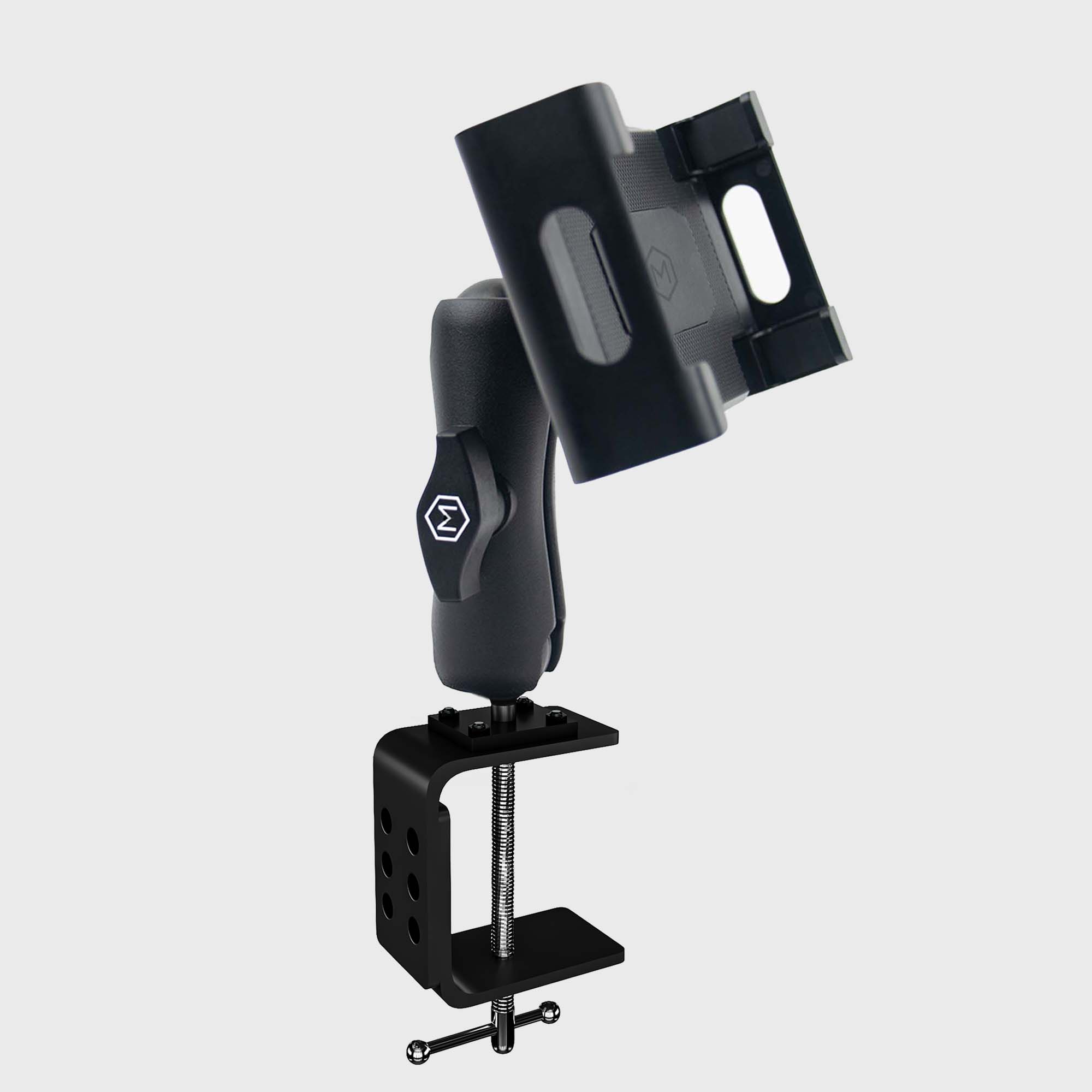 Mighty Mount™ Support de bureau et de table très résistant pour tablette, iPad, téléphone.