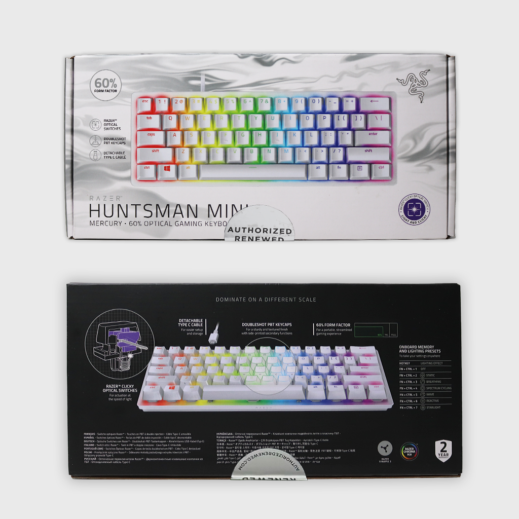 Razer Huntsman Mini-Mercury (Razer Renouvelé)