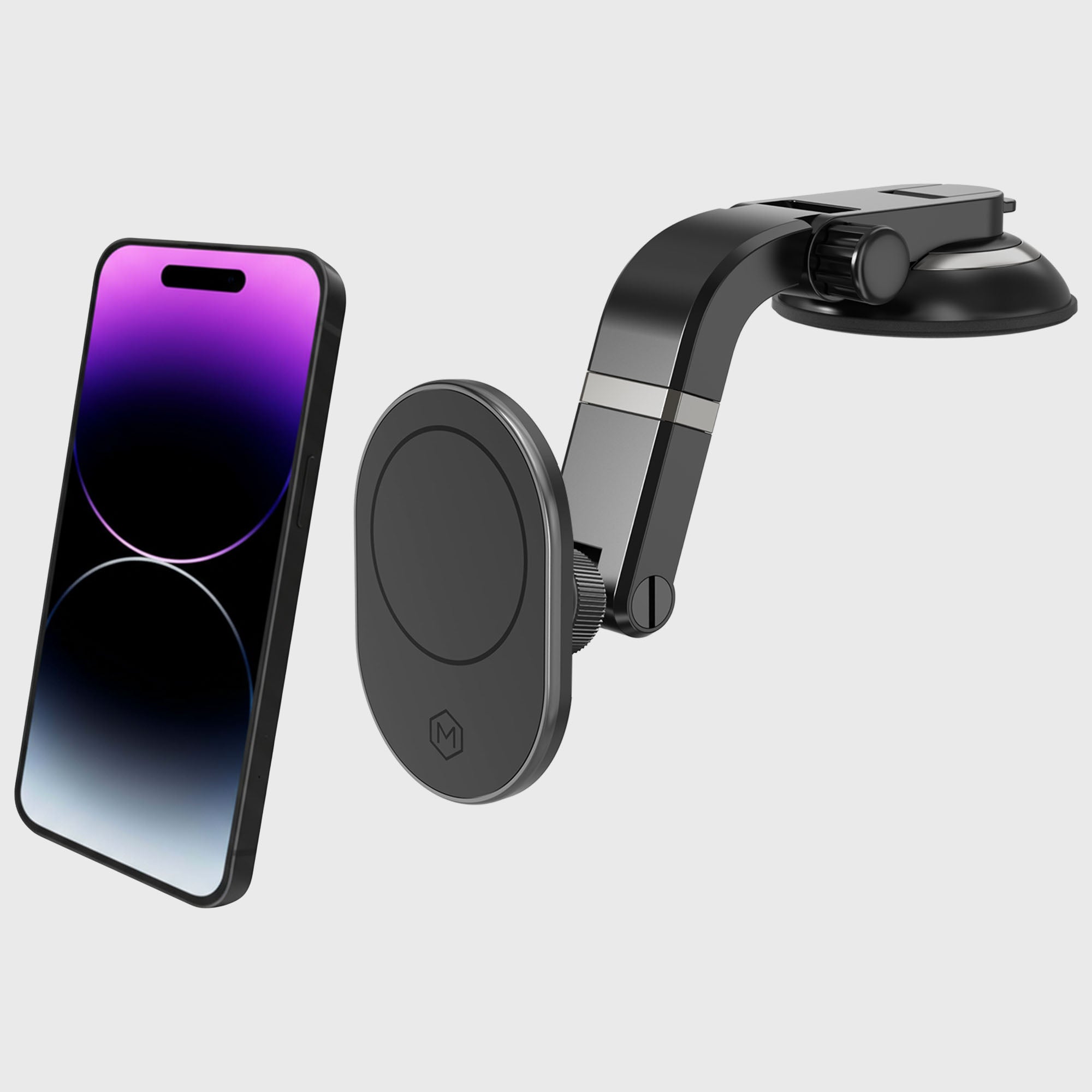 Support magnétique Magsafe avec ventouse ajustable à plusieurs angles