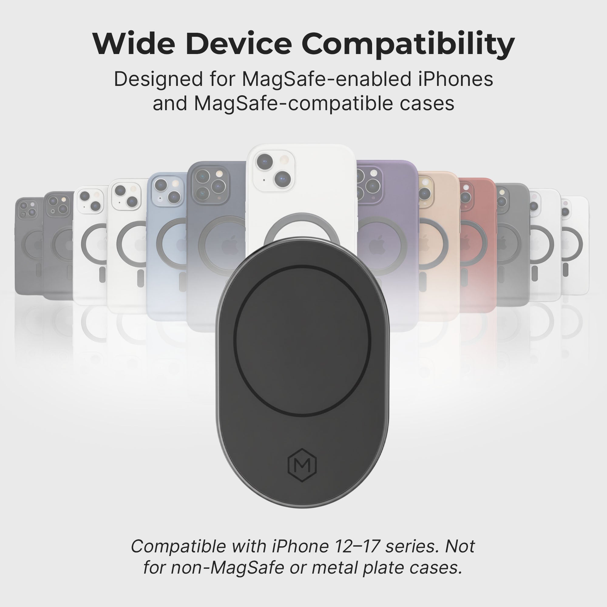 Support magnétique Magsafe avec ventouse ajustable à plusieurs angles
