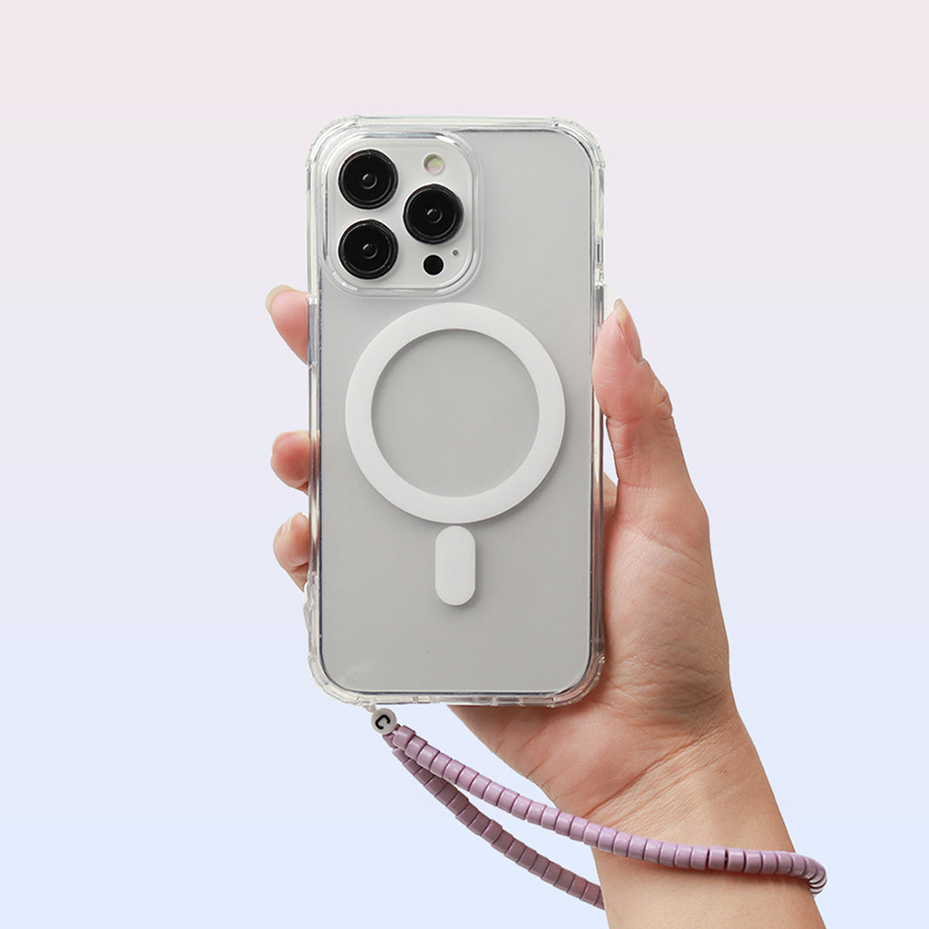 Breloque téléphone en perles