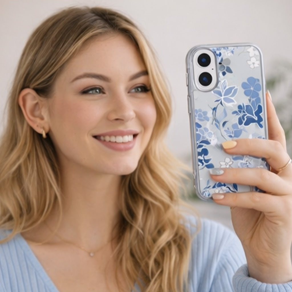 Motif bleu - iPhone 17