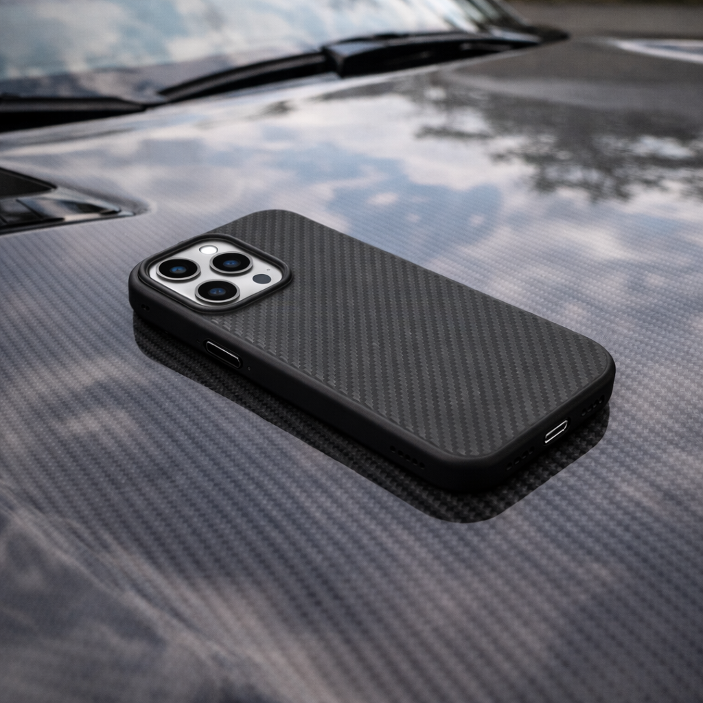 Étui en Kevlar pour iPhone 16 Pro Max