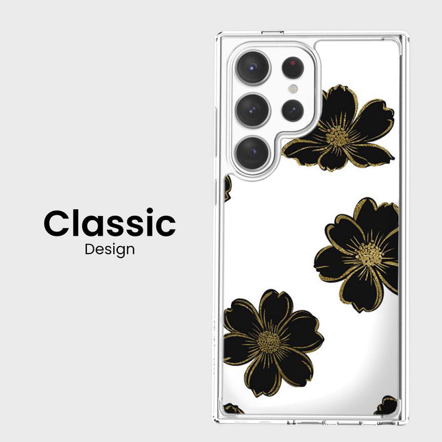Fleur noire - Samsung S25 Ultra