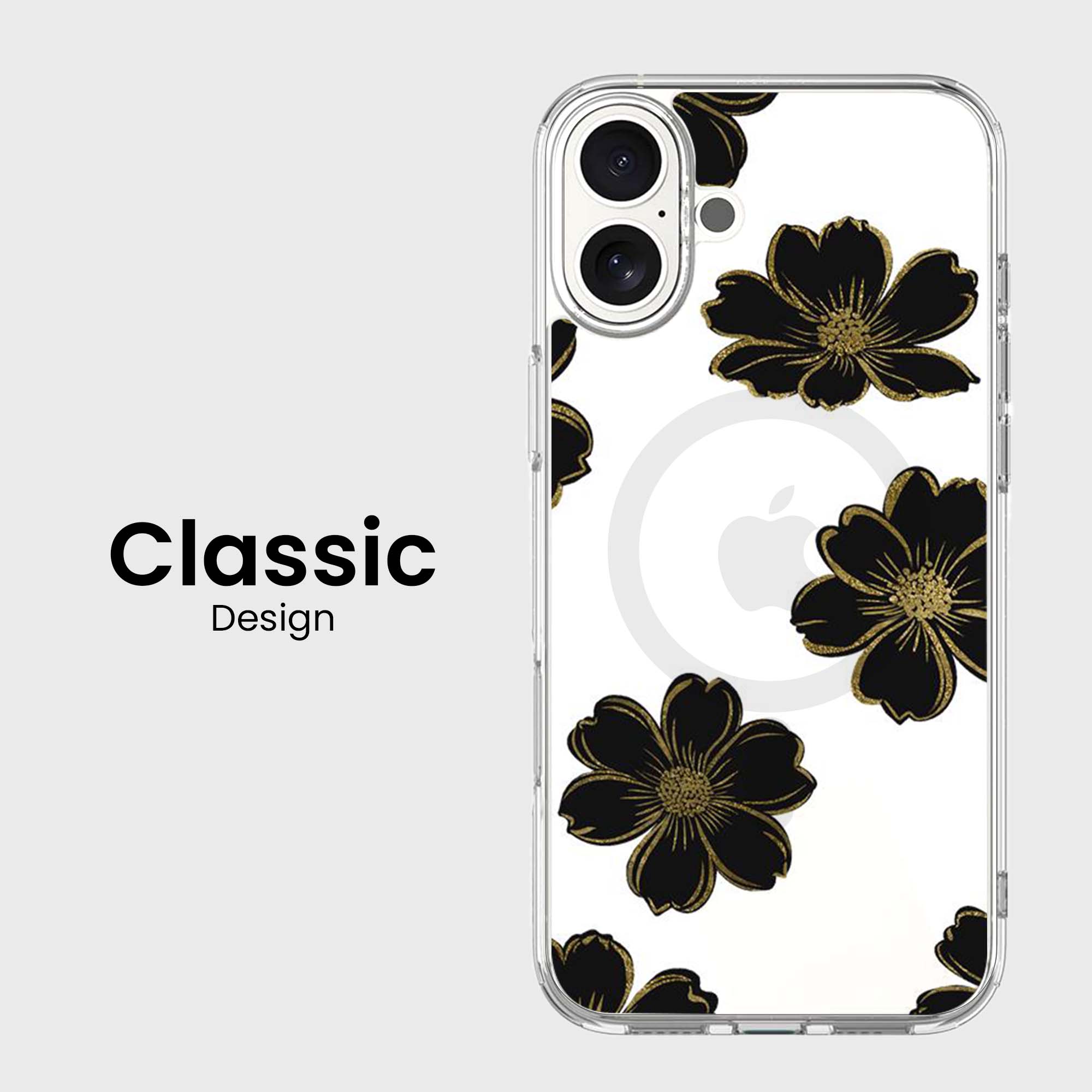 Fleur noire - iPhone 16