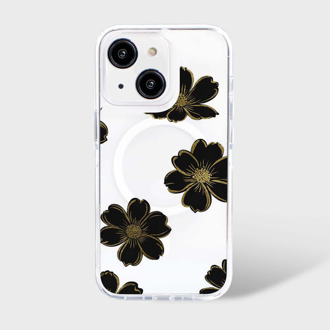 Fleur noire - iPhone 16e/15/14/13