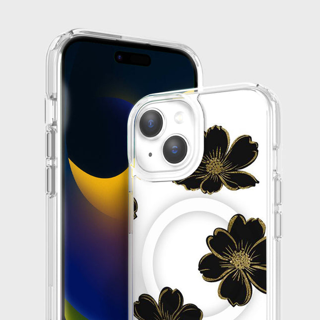 Fleur noire - iPhone 16e/15/14/13